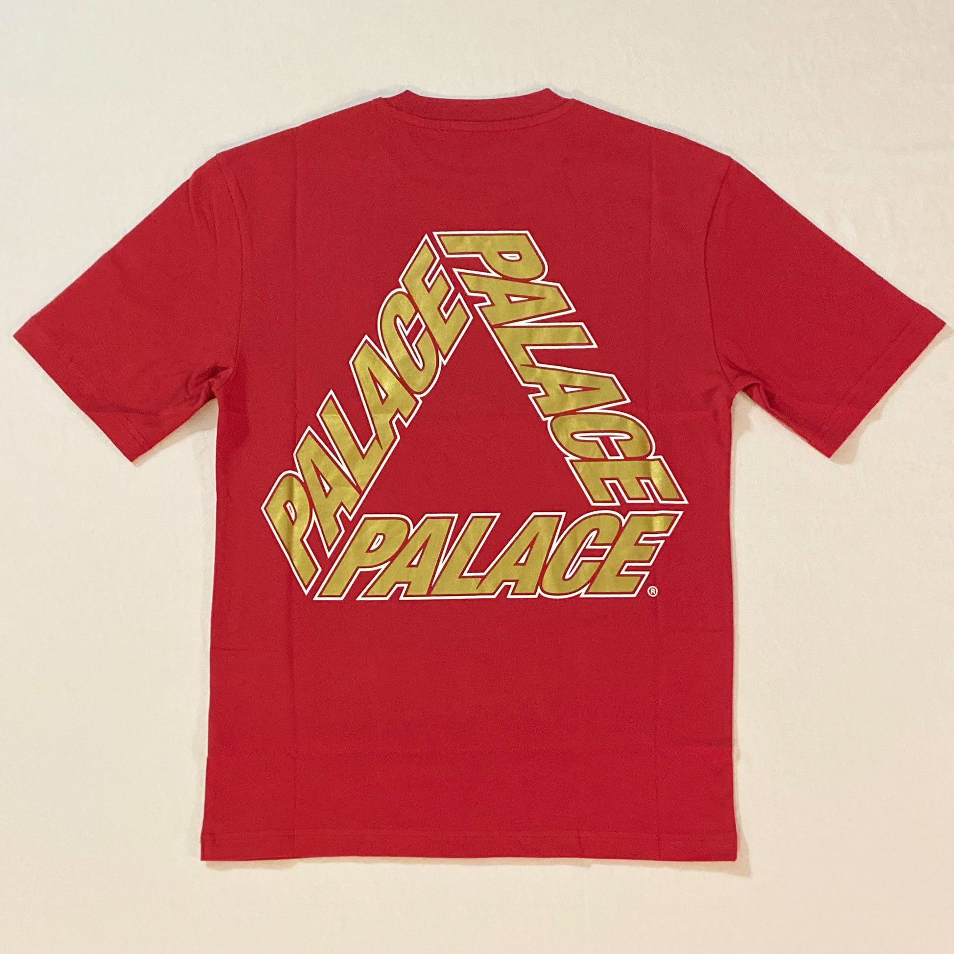 Image of Palace P3 Team T-Shirt Red - Small, Men's