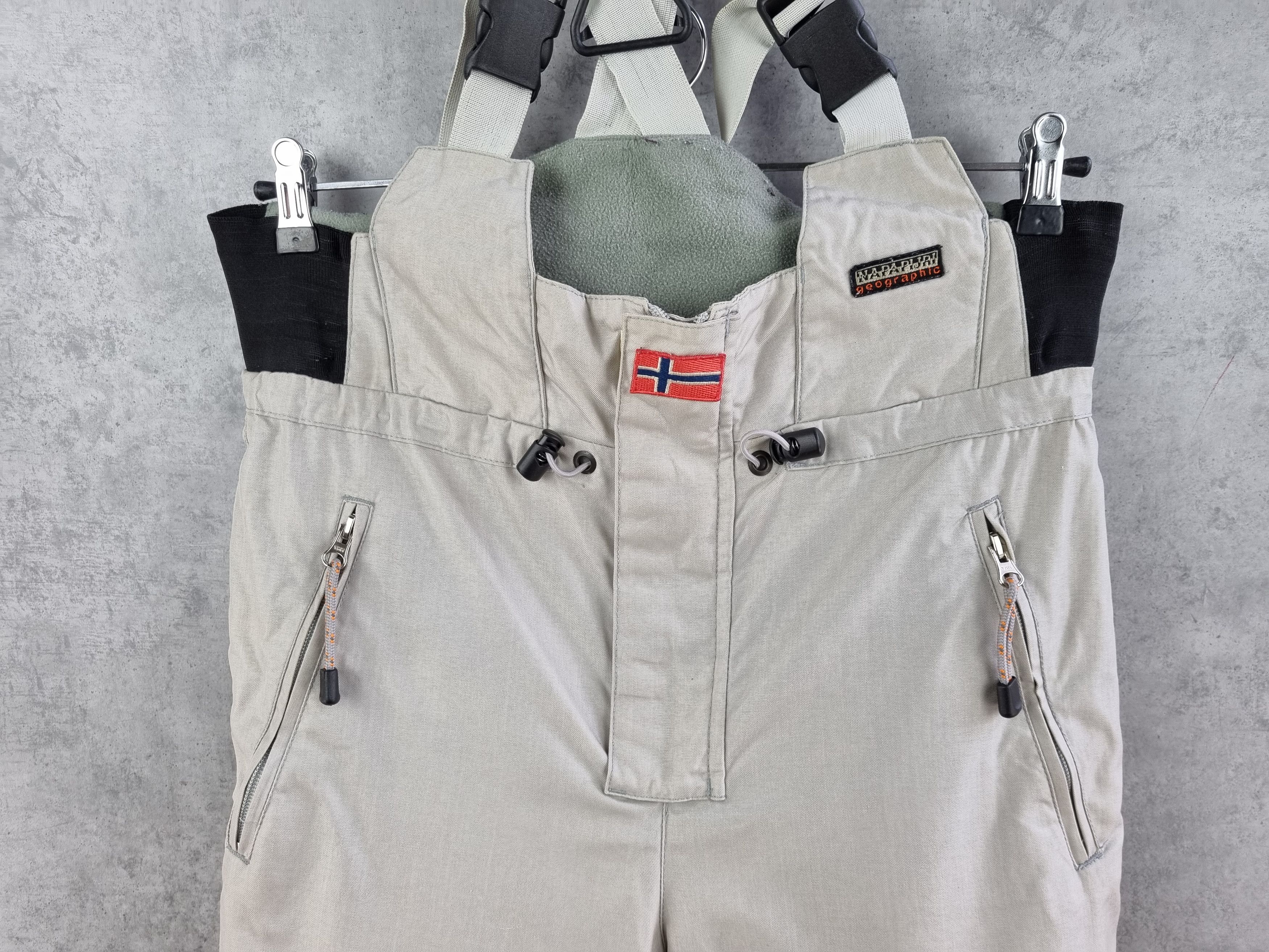 Napapijri × Vintage 🎿 90s Rare Napapijri Nylon ski/snowboarding Pants Size US 32 / EU 48 - 3 Thumbnail