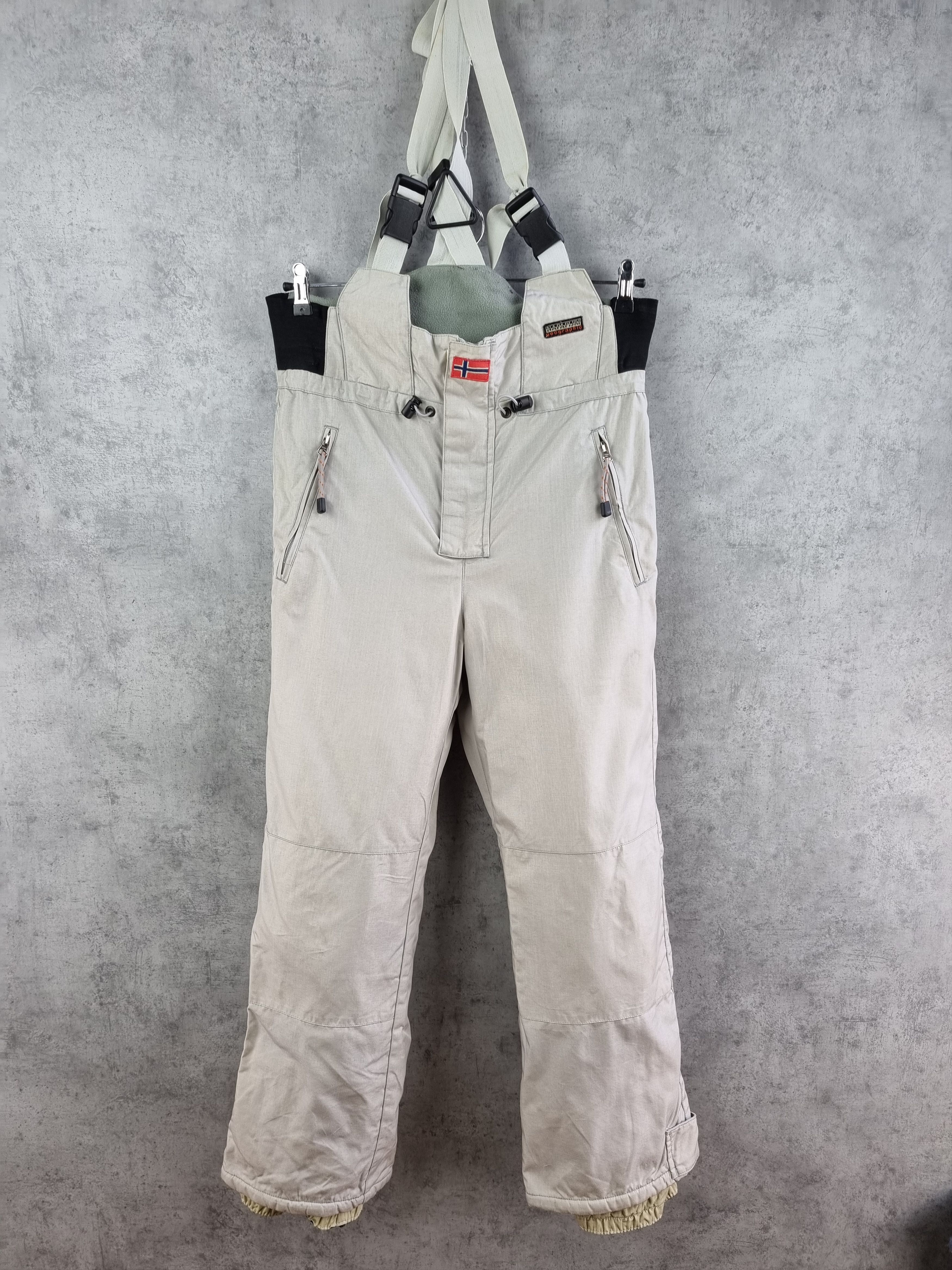 Napapijri × Vintage 🎿 90s Rare Napapijri Nylon ski/snowboarding Pants Size US 32 / EU 48 - 16 Thumbnail