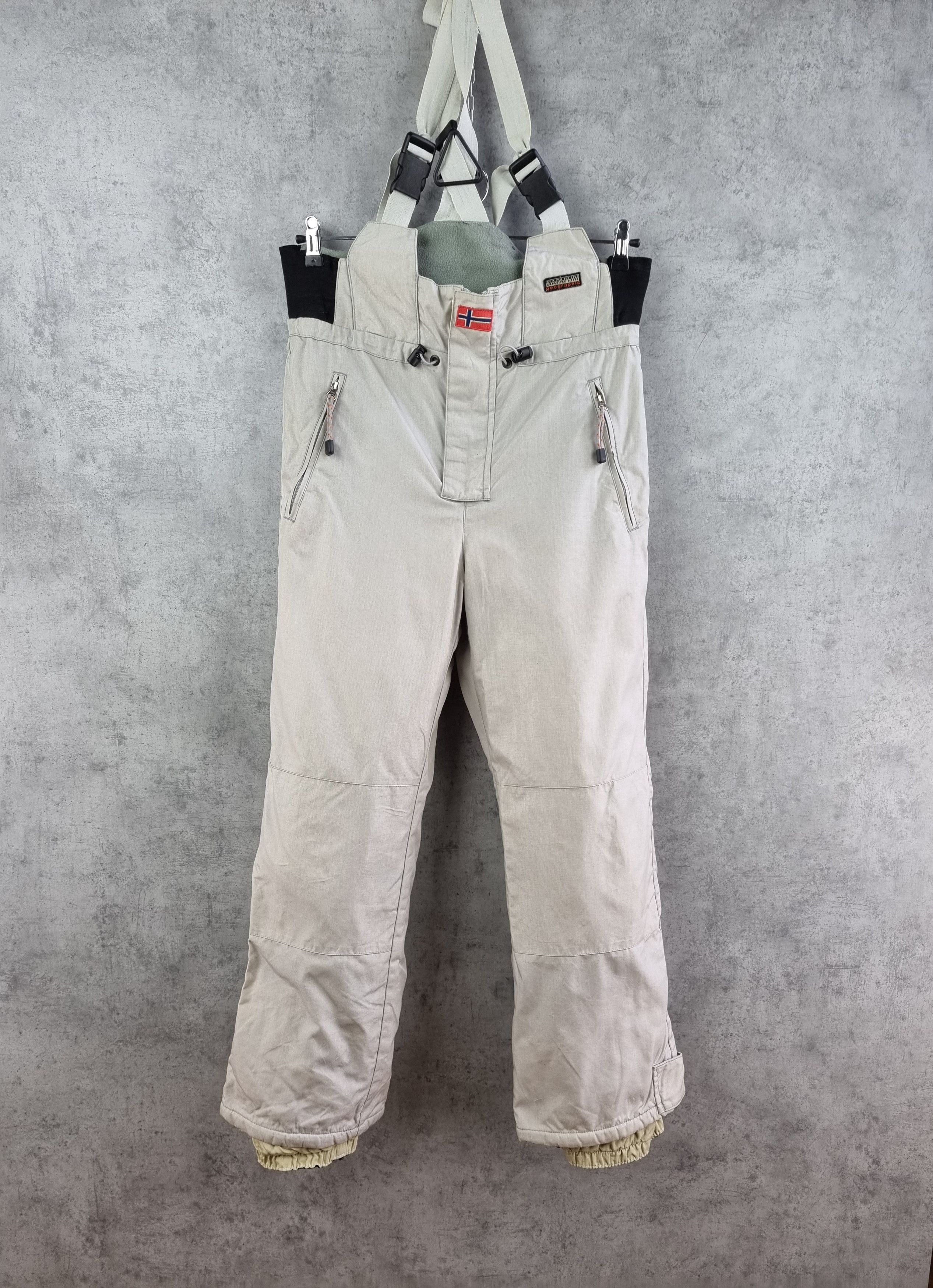 Napapijri × Vintage 🎿 90s Rare Napapijri Nylon ski/snowboarding Pants Size US 32 / EU 48 - 1 Thumbnail