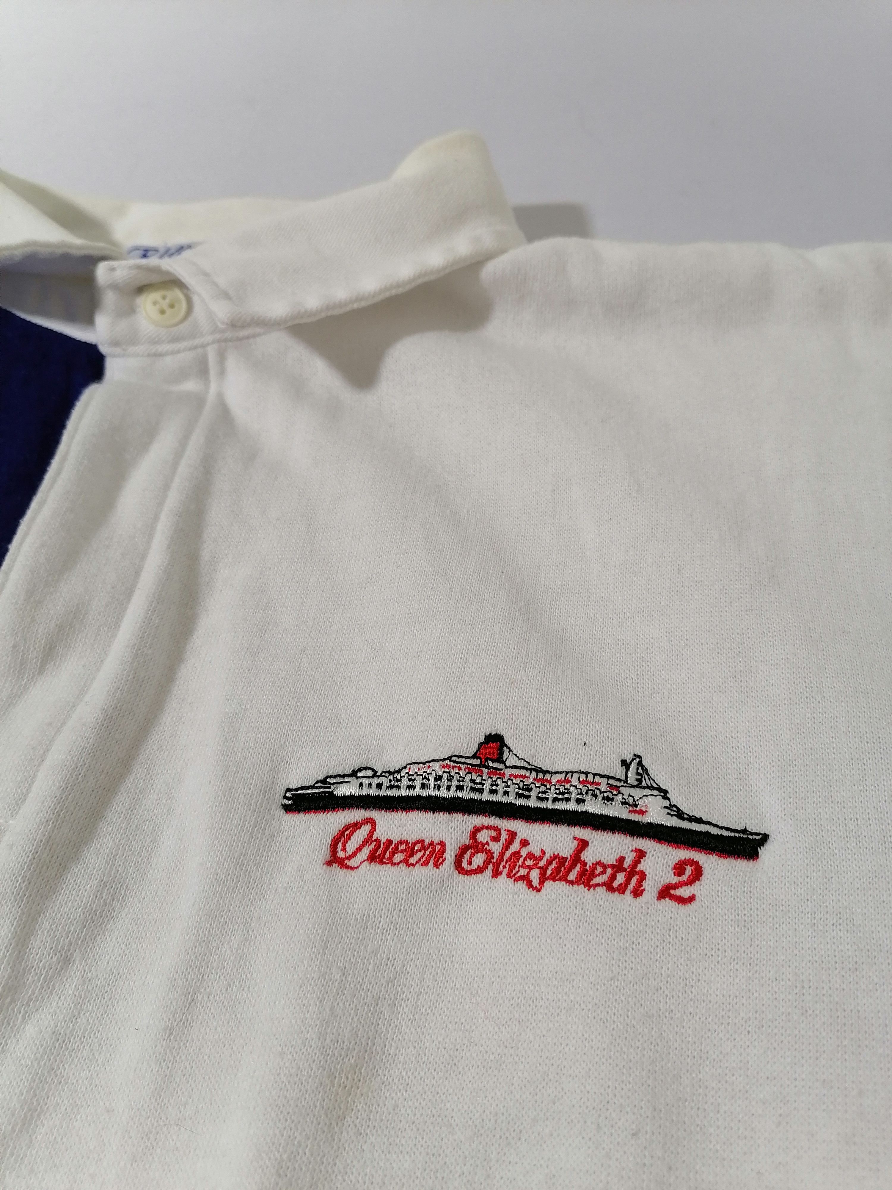 Vintage Queen Elizabeth 2 by Cruise Collection Tee Size US L / EU 52-54 / 3 - 2 Thumbnail