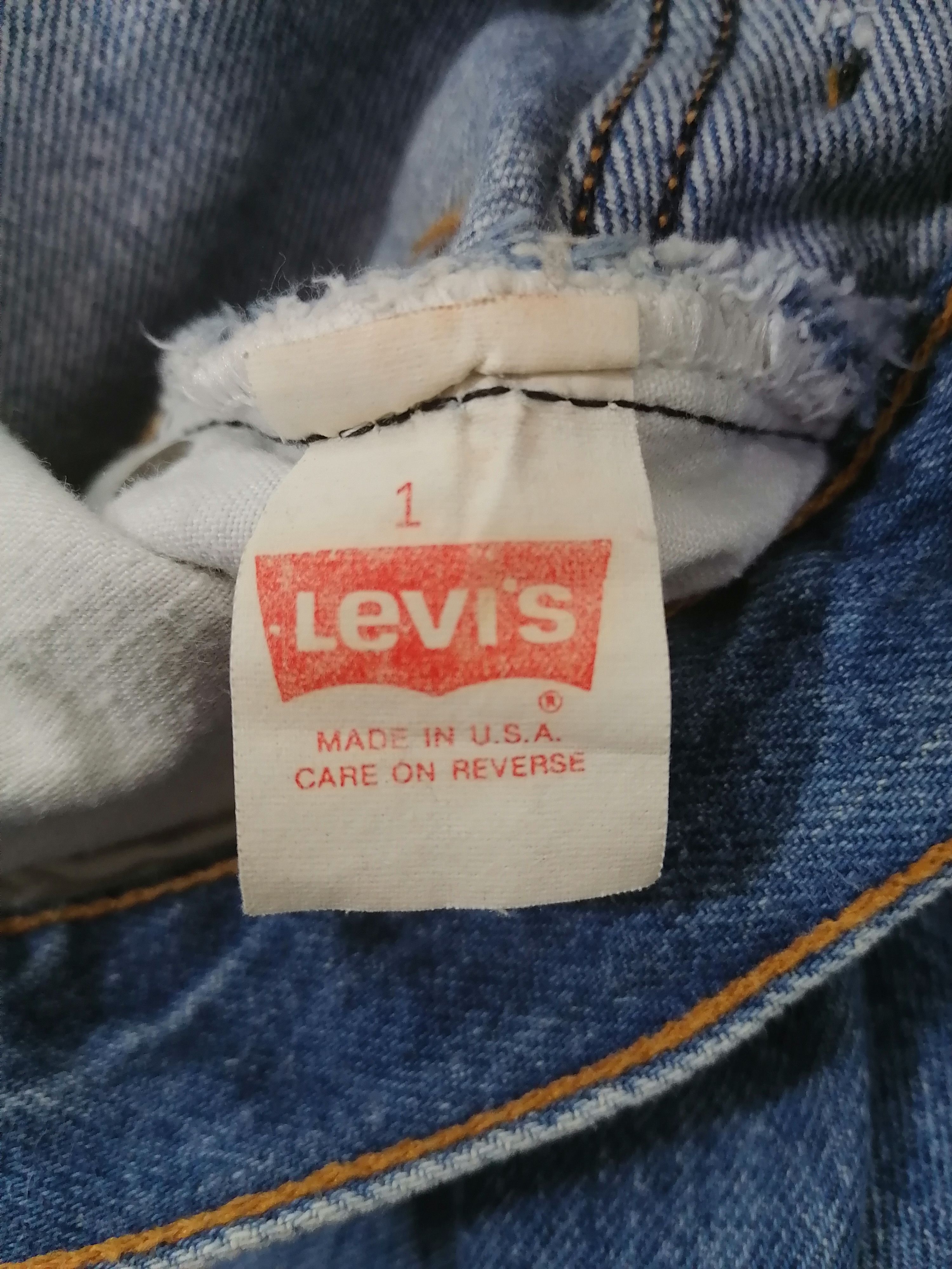 Levi's Levi's Strauss 17501-0122 Small Waist Denim Jeans Size US 26 / EU 42 - 7 Thumbnail