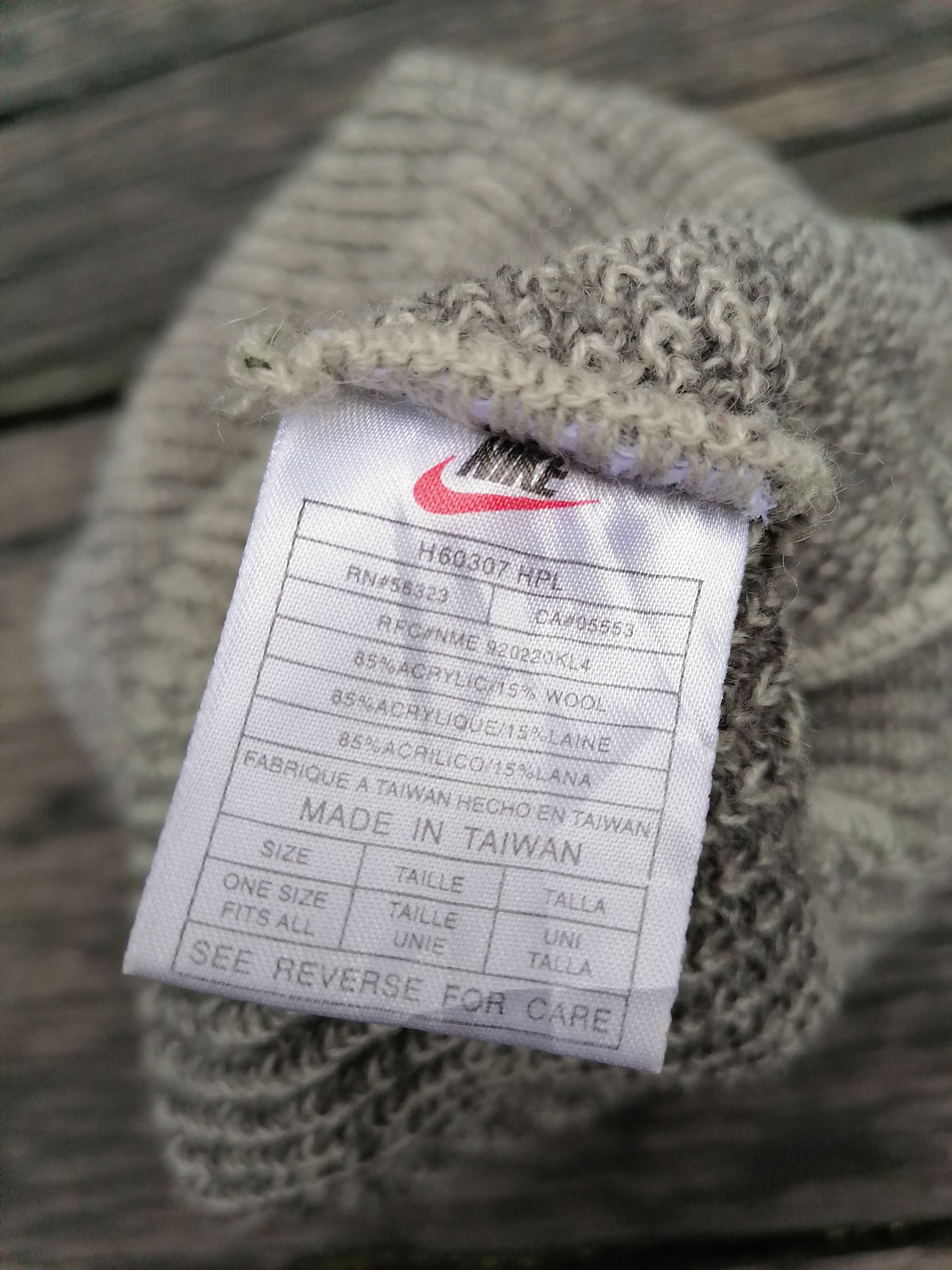 Nike × Vintage Vintage Nike Embroidered Beanie Hats Size ONE SIZE - 4 Thumbnail