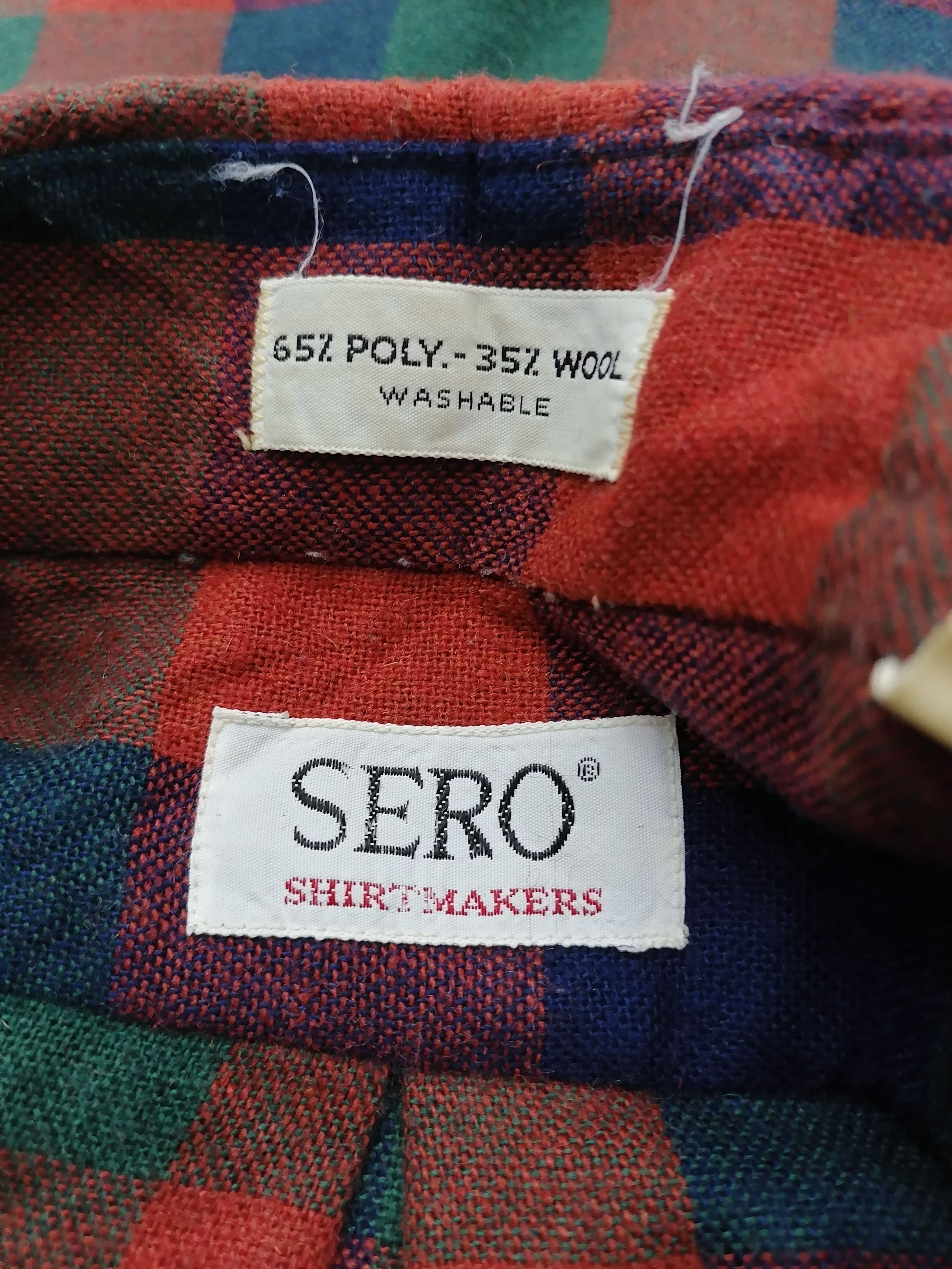 Vintage Sero Shirtmakers Box Button-Downs Longsleeve Size US L / EU 52-54 / 3 - 3 Thumbnail