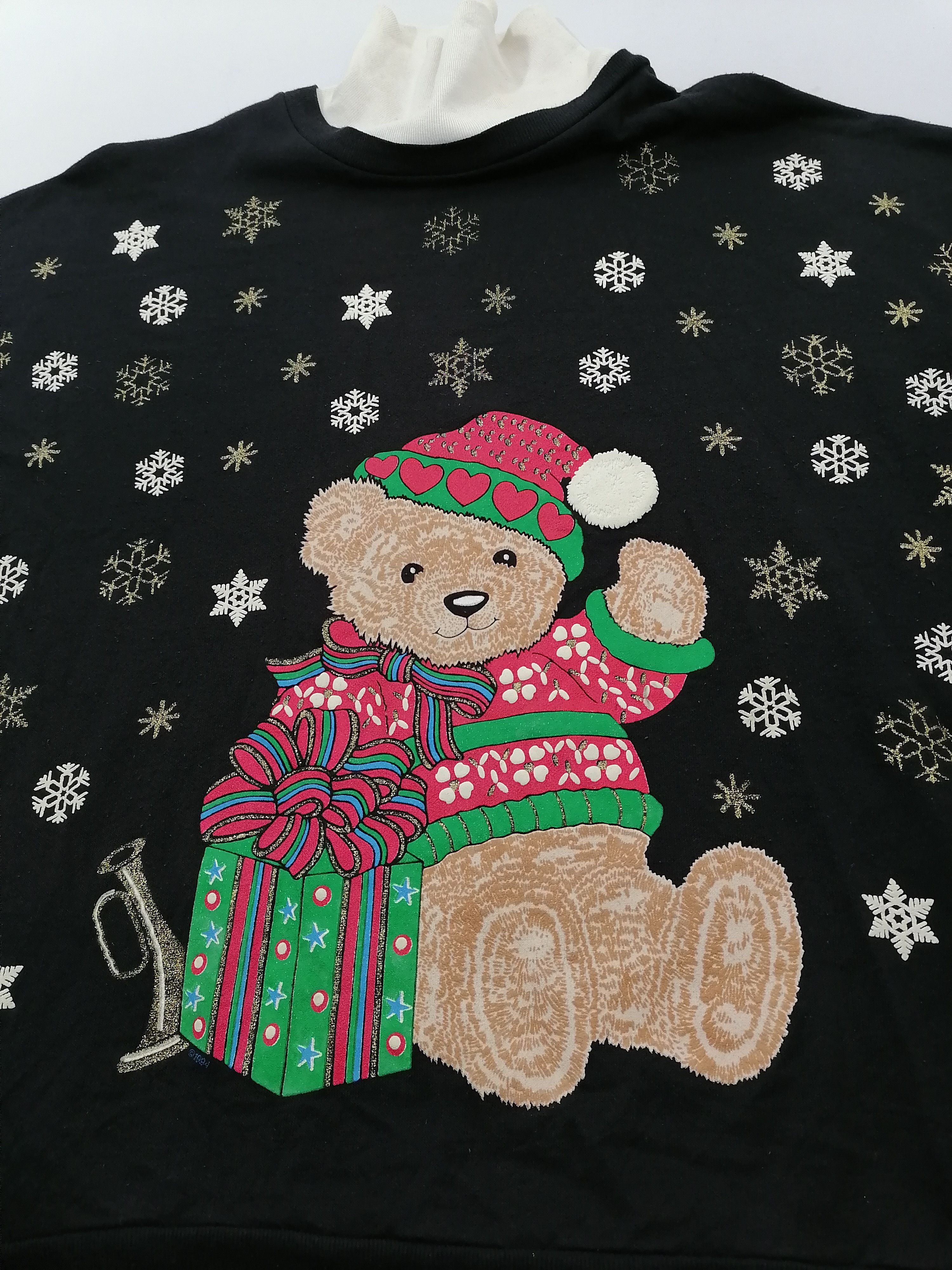 Other Nutcracker Teddy Bear Christmas Design Sweatshirt Size US L / EU 52-54 / 3 - 2 Thumbnail
