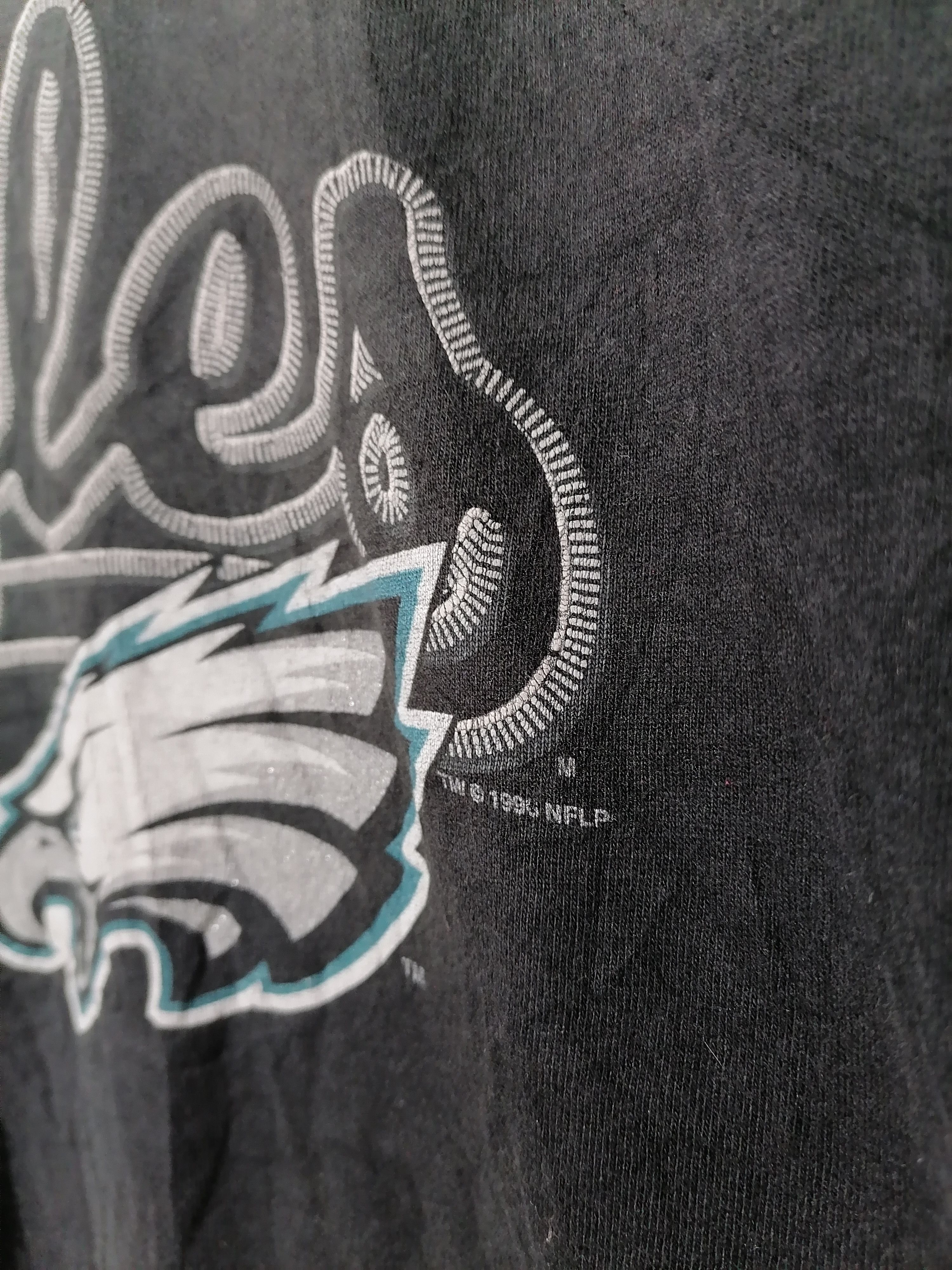 NFL × Pro Player × Vintage Vintage 90s Eagles Tee Size US XL / EU 56 / 4 - 2 Thumbnail