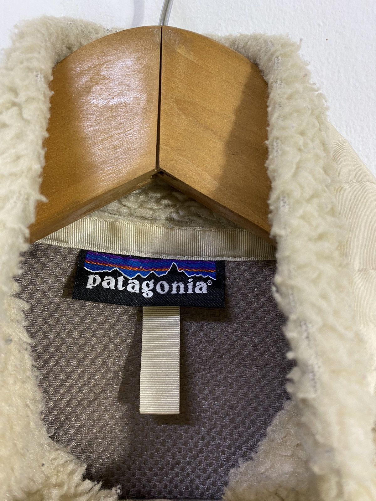 Patagonia Vintage 90’s Retro Sherpa Fleece Vest Double Pocket Design Size US S / EU 44-46 / 1 - 5 Thumbnail