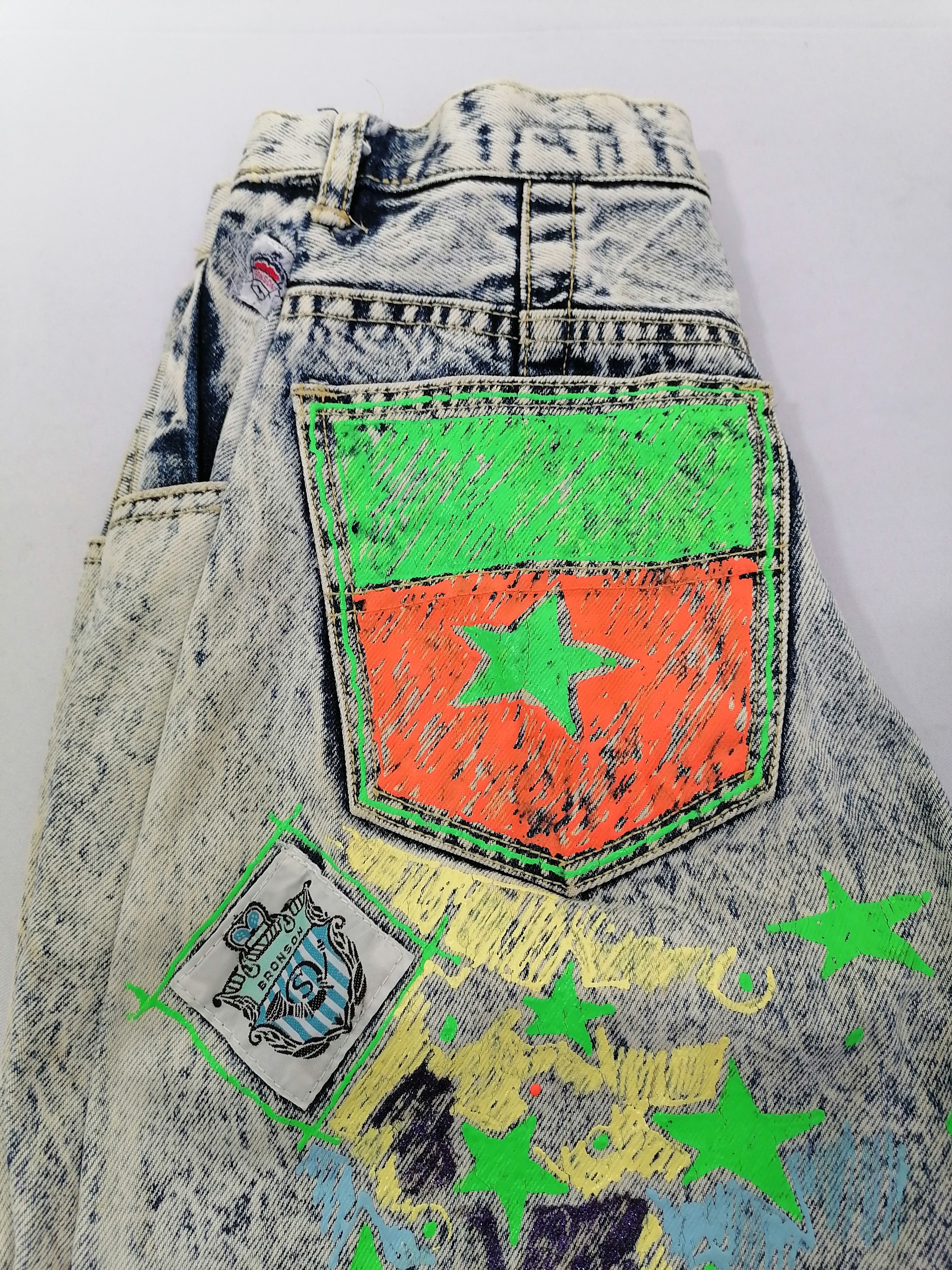 Other Bronson Acid Wash Denim Jeans Size US 26 / EU 42 - 7 Thumbnail