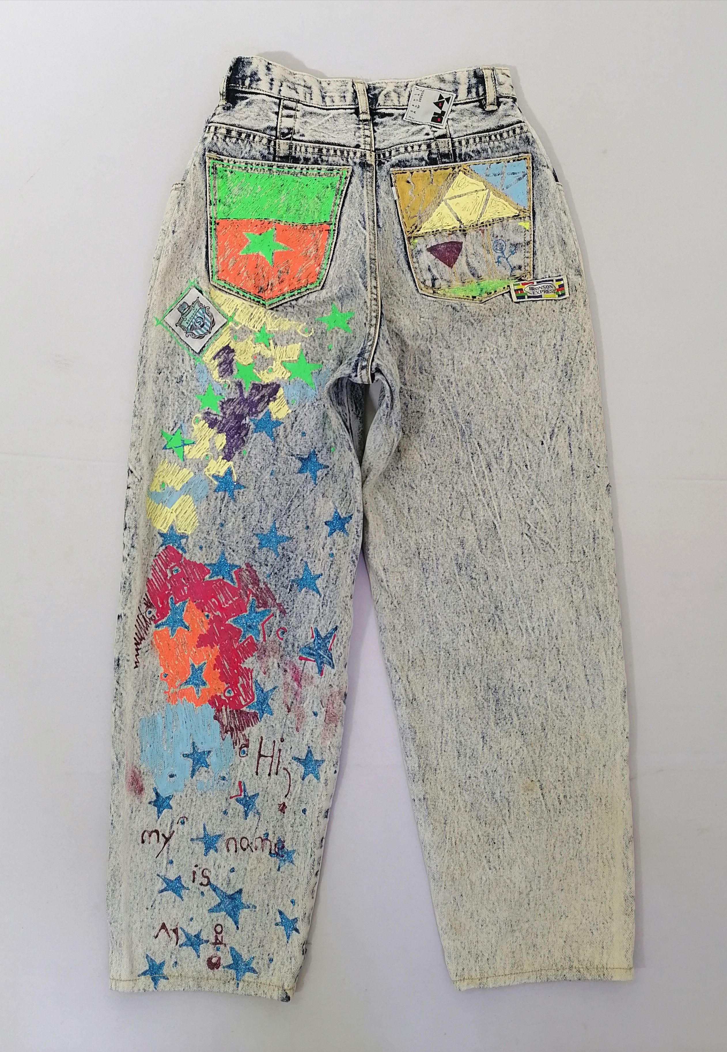 Other Bronson Acid Wash Denim Jeans Size US 26 / EU 42 - 1 Thumbnail