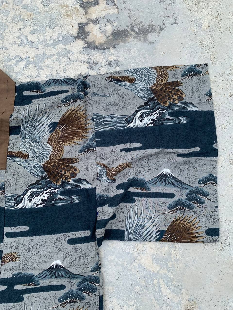 Japanese Brand Vintage Long Kimono Full Print Japanese Traditional Style Size US L / EU 52-54 / 3 - 2 Thumbnail