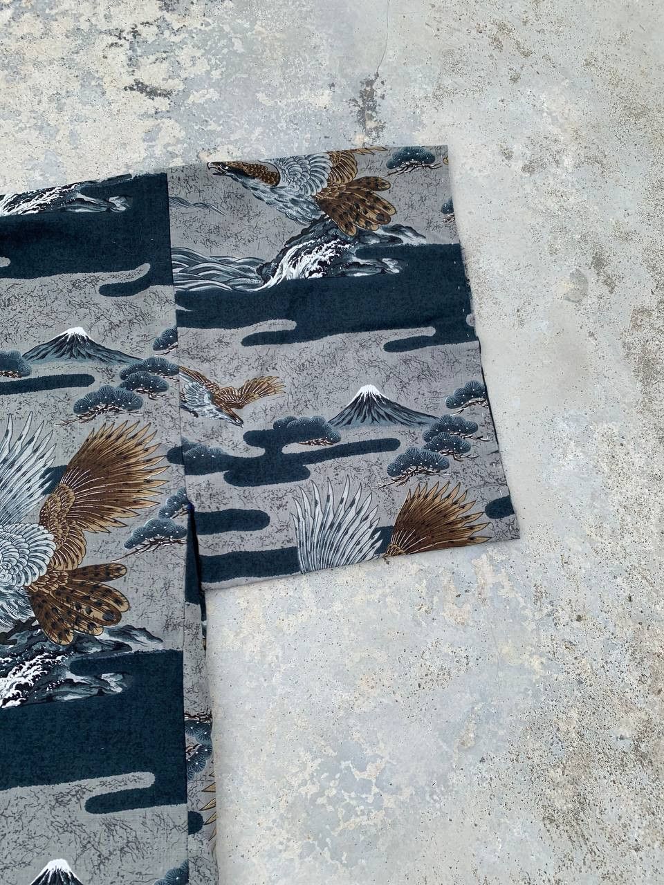 Japanese Brand Vintage Long Kimono Full Print Japanese Traditional Style Size US L / EU 52-54 / 3 - 8 Thumbnail