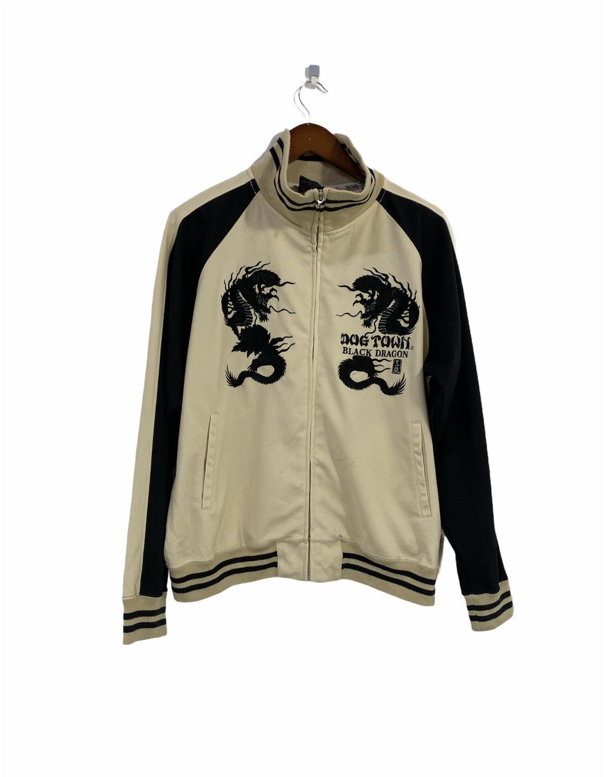 Dogtown Dog town Black Dragon Sweater Embroidered black Dragon Size US M / EU 48-50 / 2 - 2 Thumbnail