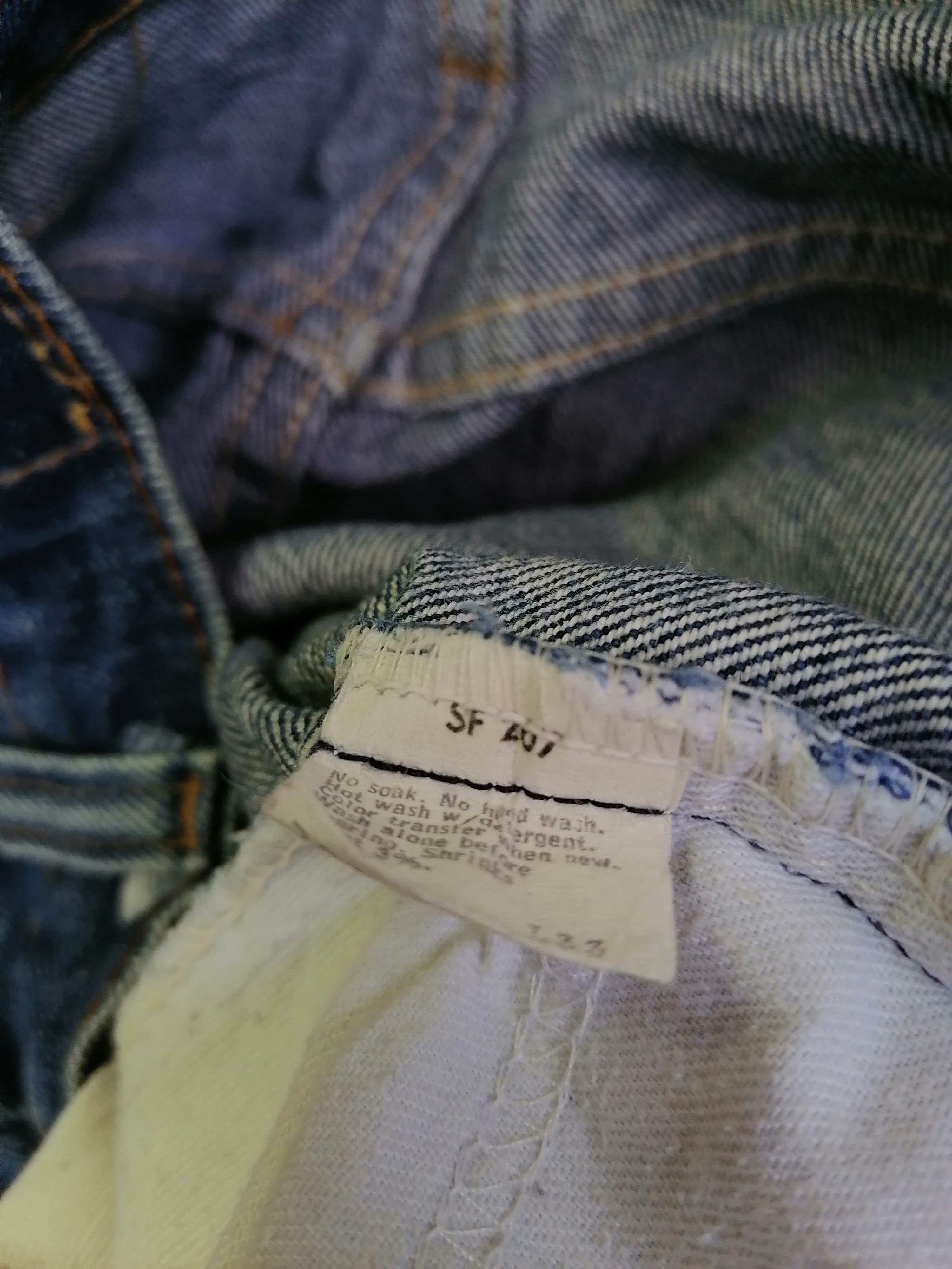Levi's × Levi's Vintage Clothing × Vintage Vintage 90s Levi's Orange Tab Denim Jeans Size US 32 / EU 48 - 6 Thumbnail