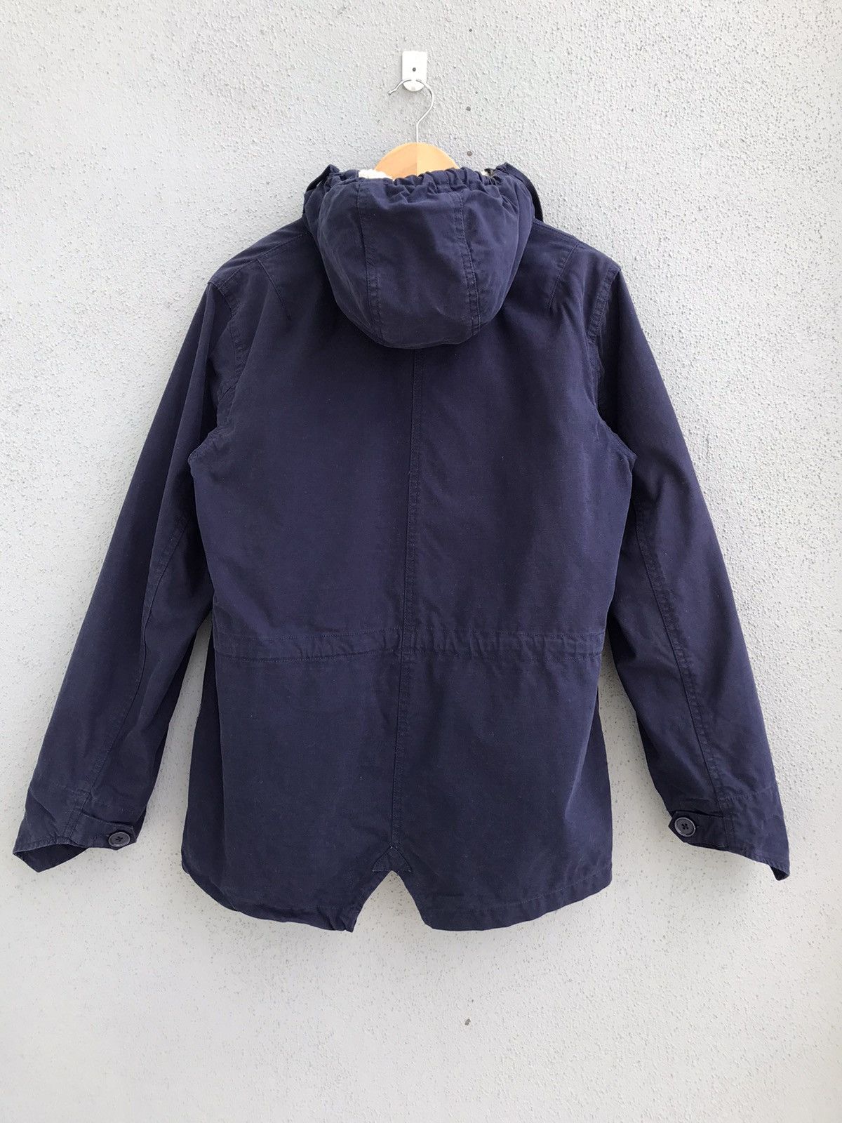 Japanese Brand Urban Research Japan Navy Blue Parka Jacket Fur Hoodie Size US S / EU 44-46 / 1 - 5 Thumbnail