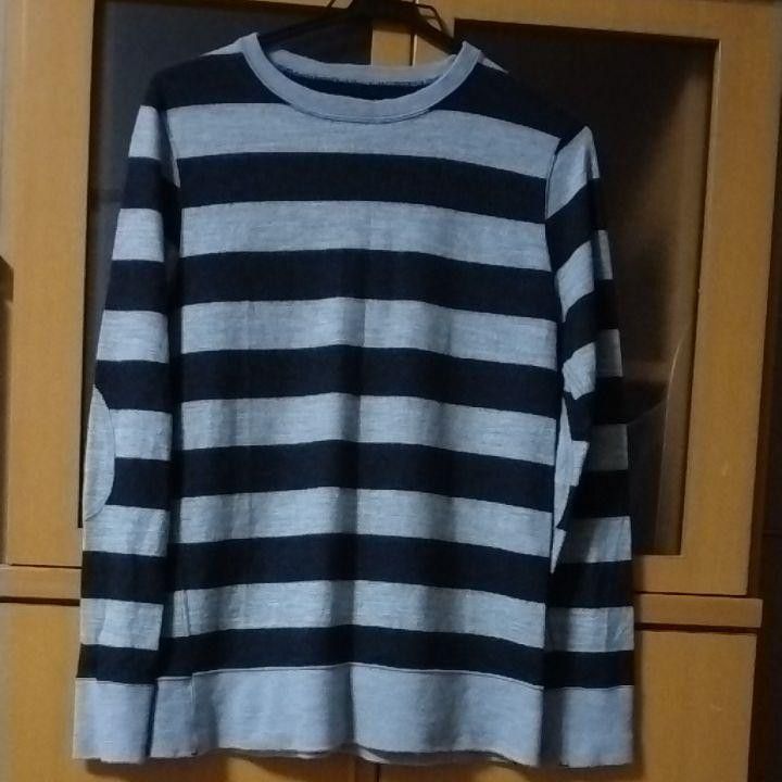 Number (N)ine Grunge Striped Wool Long Sleeve Tee Size US M / EU 48-50 / 2 - 1 Thumbnail