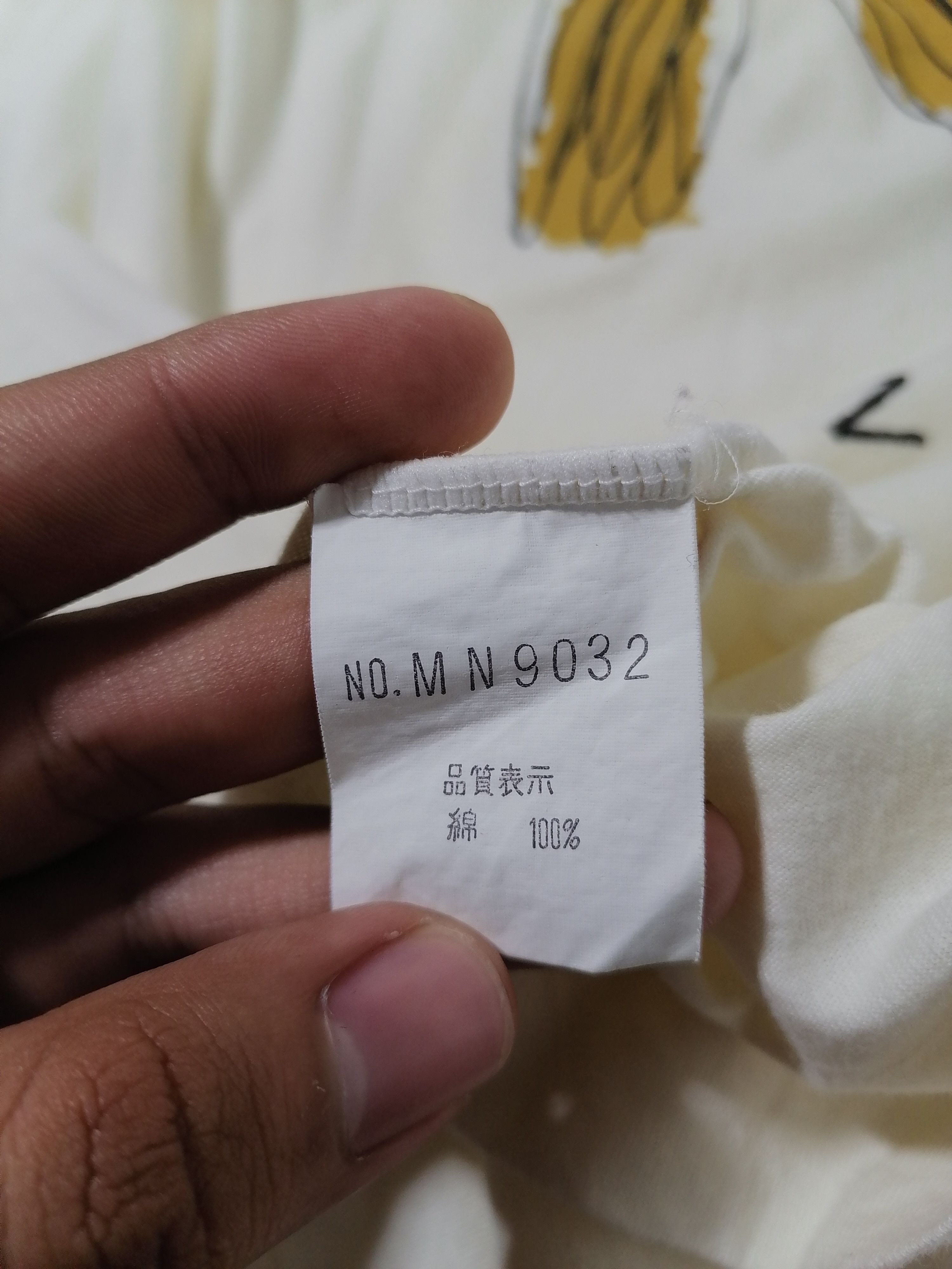 Japanese Brand Monsieur Nicole Nice Design Tee Size US L / EU 52-54 / 3 - 5 Thumbnail