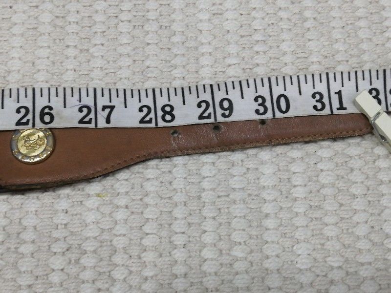 Celine × Vintage Vintage Celine Monogram Leather Belt Made in Italy Size ONE SIZE - 18 Thumbnail