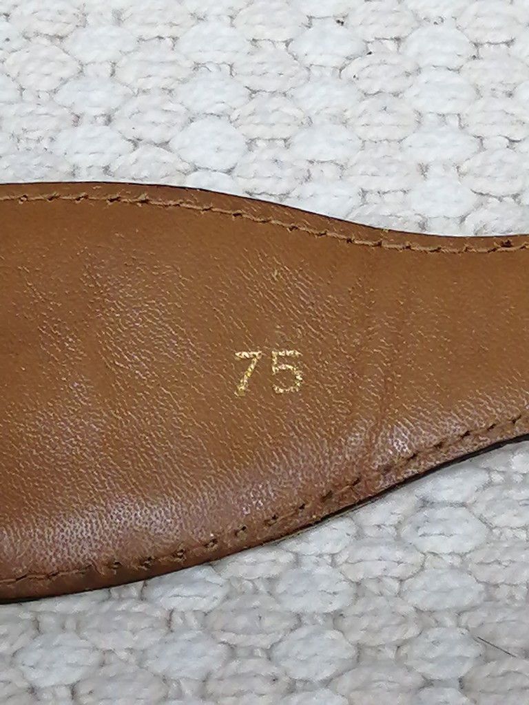 Celine × Vintage Vintage Celine Monogram Leather Belt Made in Italy Size ONE SIZE - 16 Thumbnail