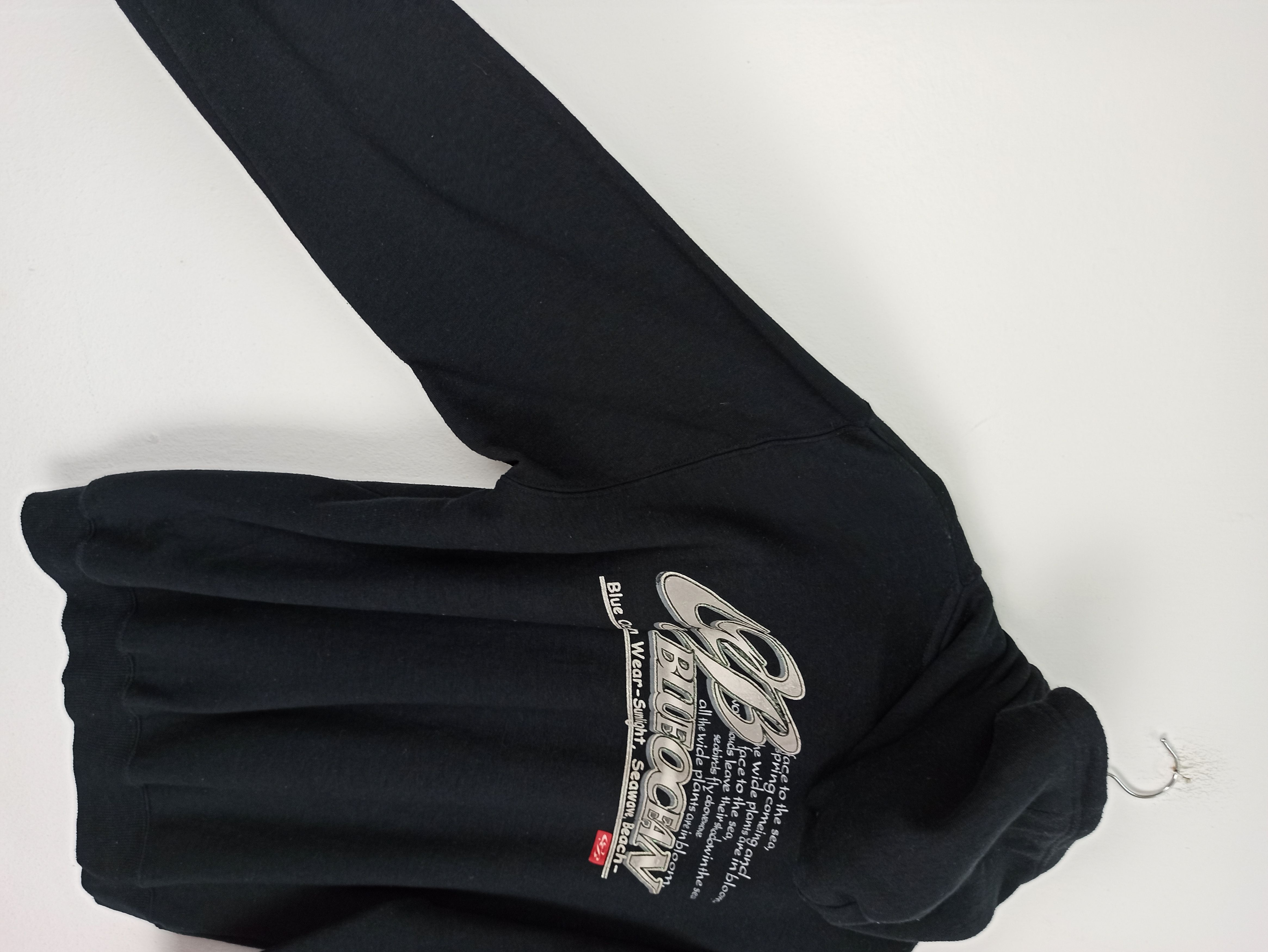 Vintage Blue Ocean Hoodie Sweatshirt Big Logo Medium Size (c47) Size US M / EU 48-50 / 2 - 6 Thumbnail