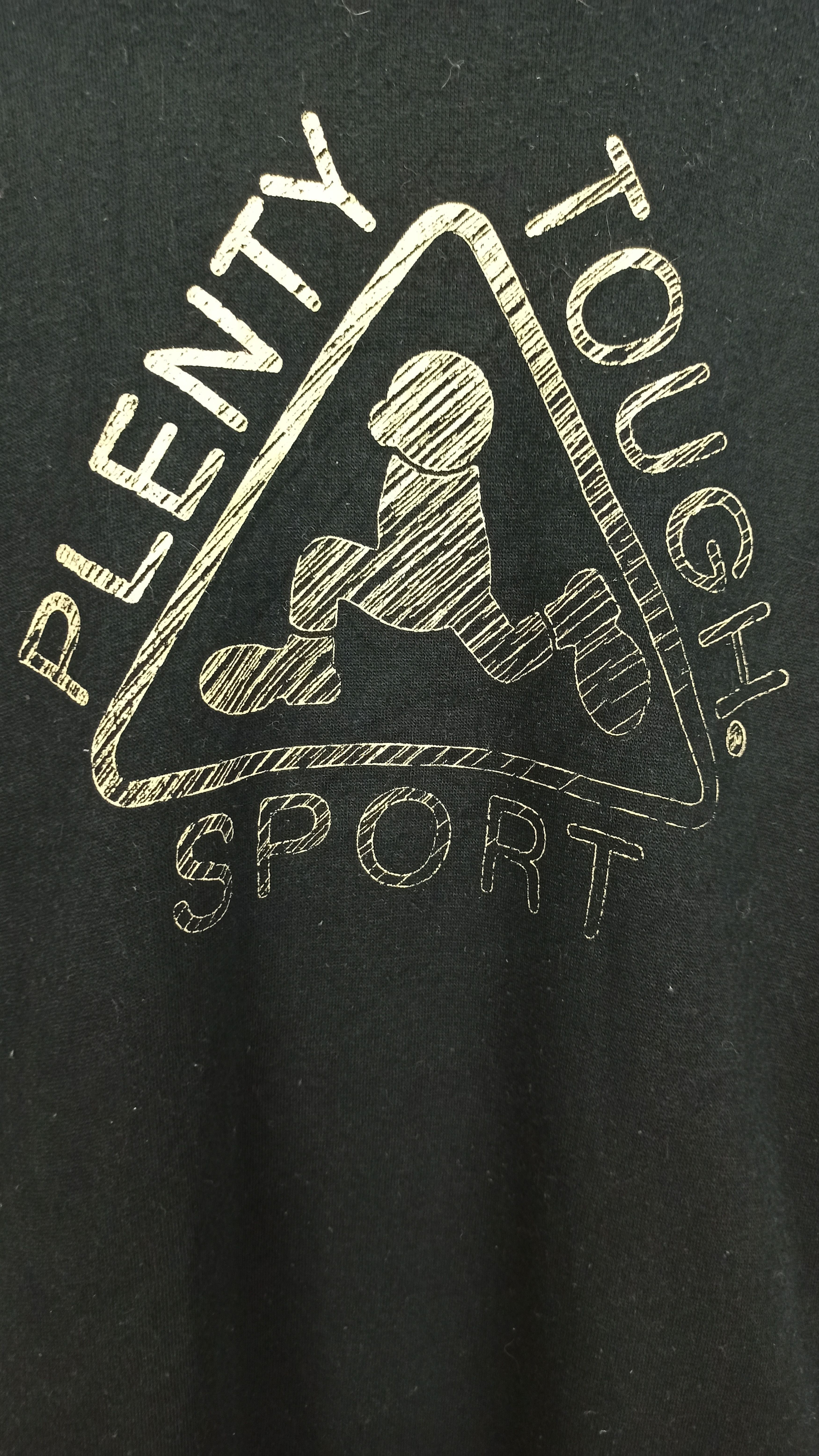 Vintage Plenty tough sports big logo pullover sweatshirt Size US L / EU 52-54 / 3 - 3 Thumbnail
