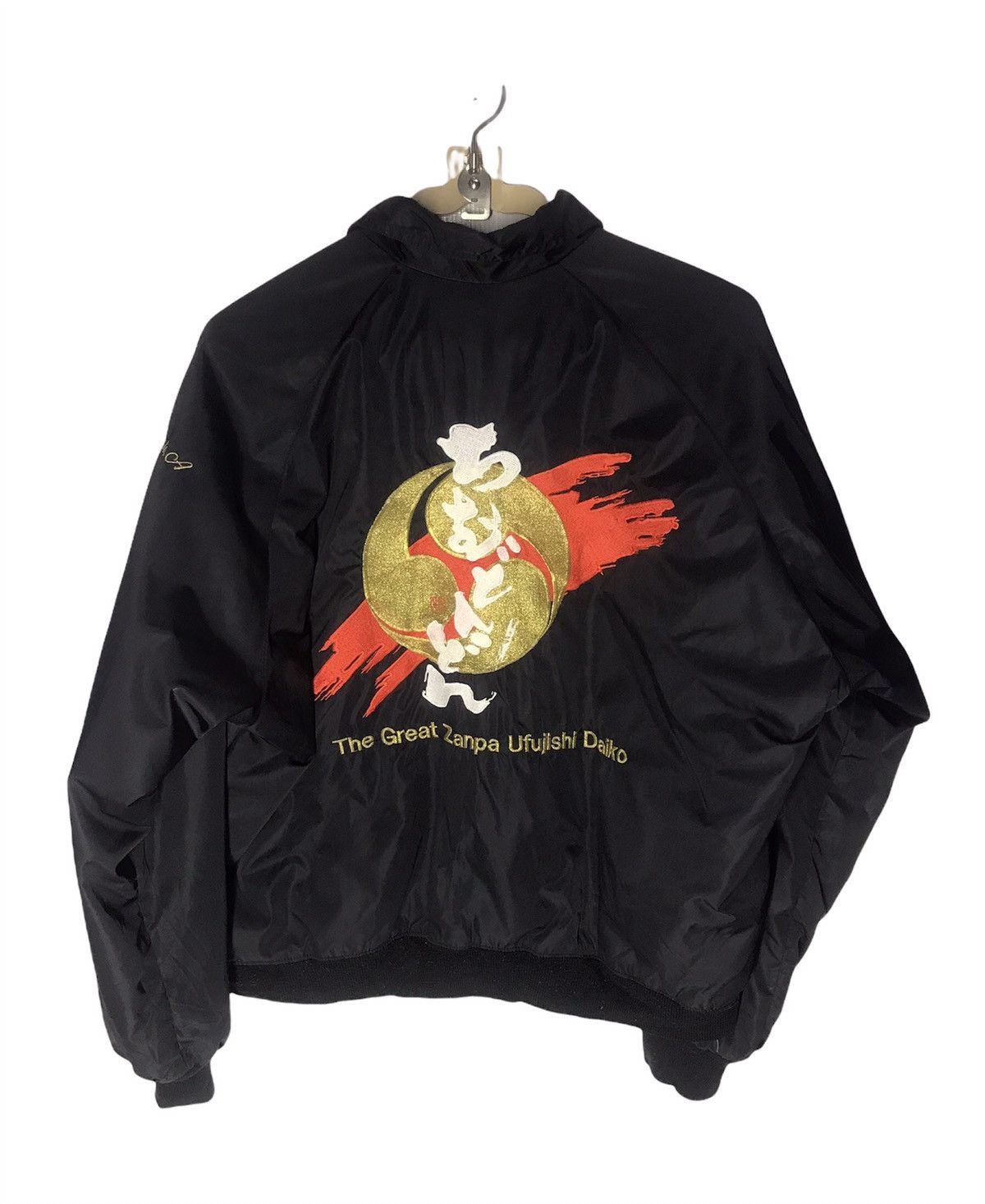 Japanese Brand Japanese brand embroidered logo bomber snap button jacket Size US M / EU 48-50 / 2 - 2 Thumbnail