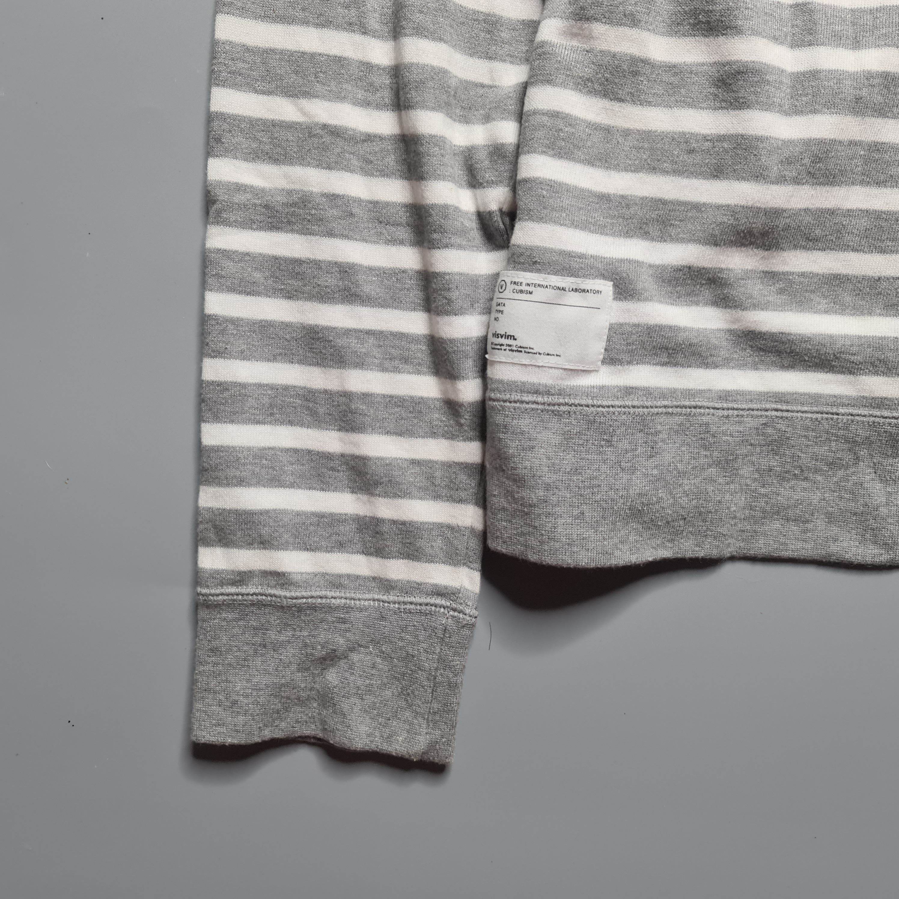 Visvim Visvim - SS06 JV Stripe Hoodie F. Z. (Luxsic) Size US S / EU 44-46 / 1 - 6 Thumbnail