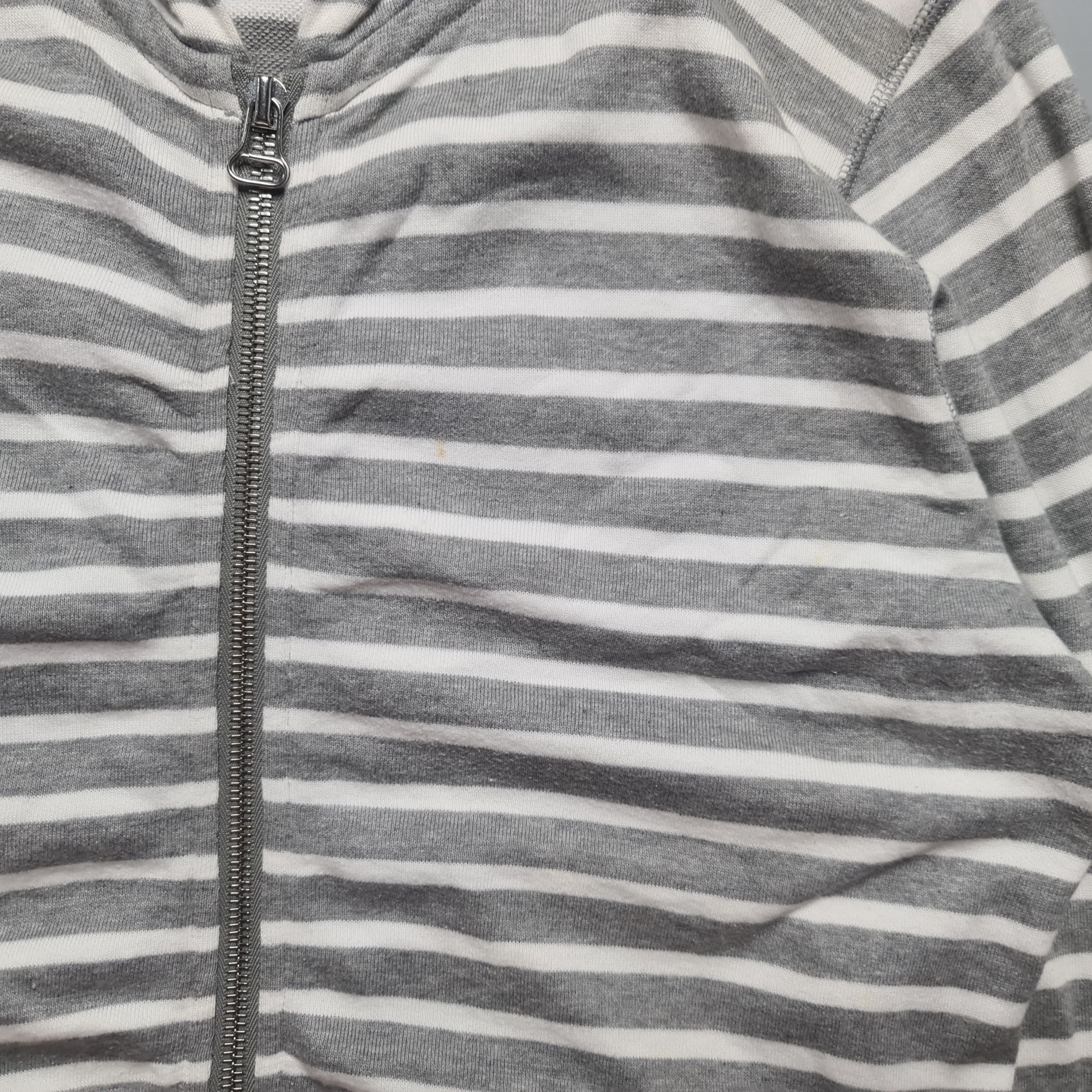 Visvim Visvim - SS06 JV Stripe Hoodie F. Z. (Luxsic) Size US S / EU 44-46 / 1 - 3 Thumbnail
