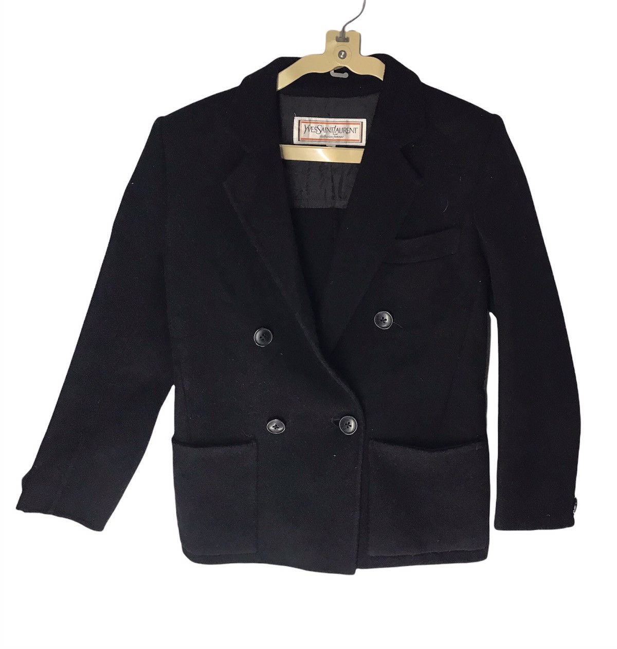 Designer × Yves Saint Laurent Yves saint Laurent wool coat jacket woman Size S / US 4 / IT 40 - 1 Thumbnail