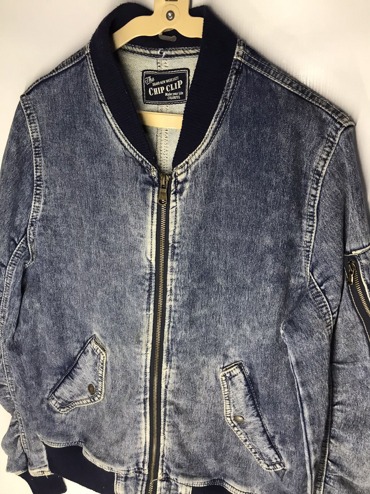 Japanese Brand Flight jacket by chip clip Size US M / EU 48-50 / 2 - 5 Thumbnail