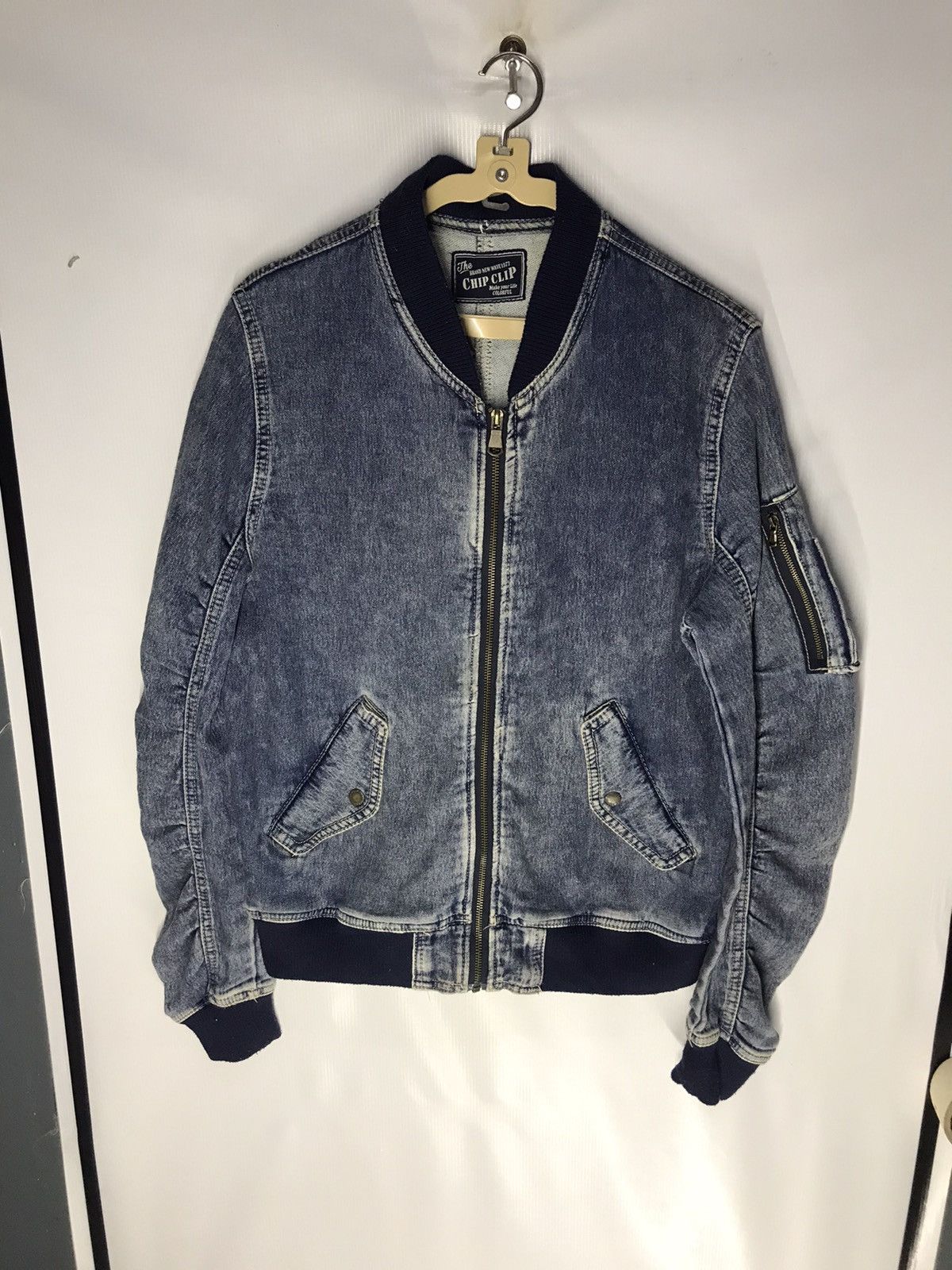 Japanese Brand Flight jacket by chip clip Size US M / EU 48-50 / 2 - 6 Thumbnail
