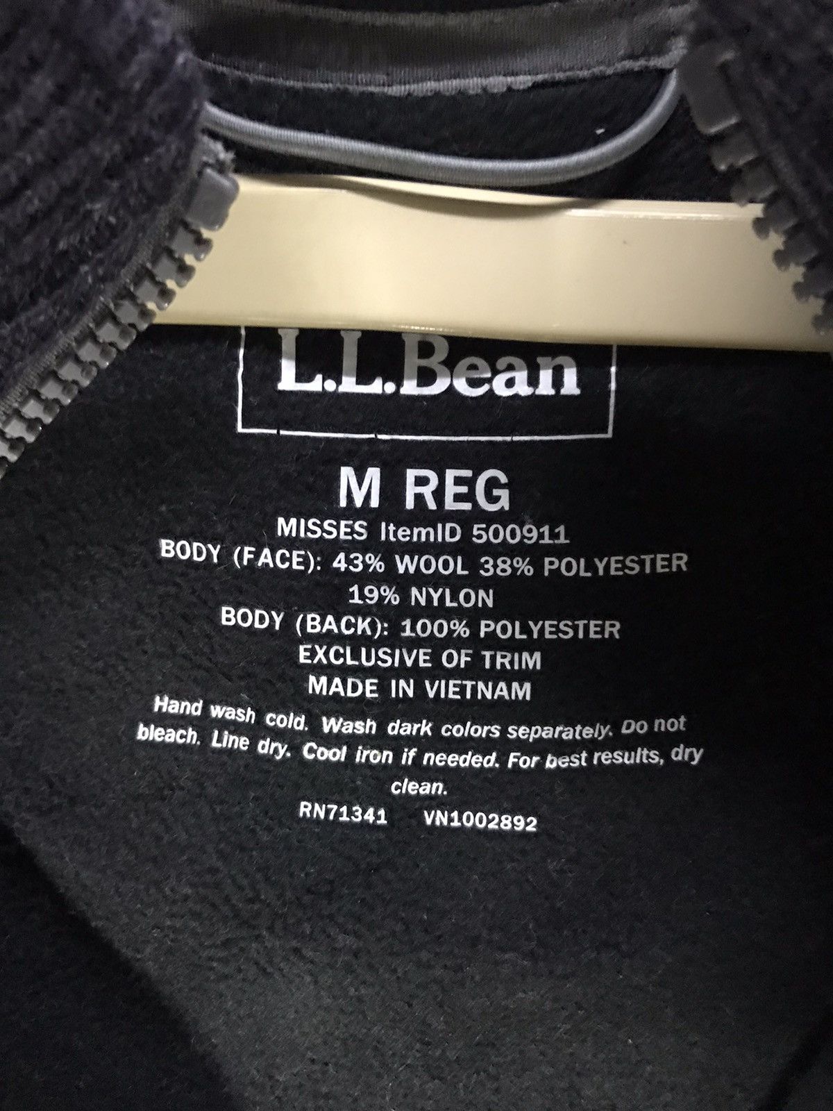 L.L. Bean L.L. Bean wool zipper jacket with hoodie Size US M / EU 48-50 / 2 - 3 Thumbnail