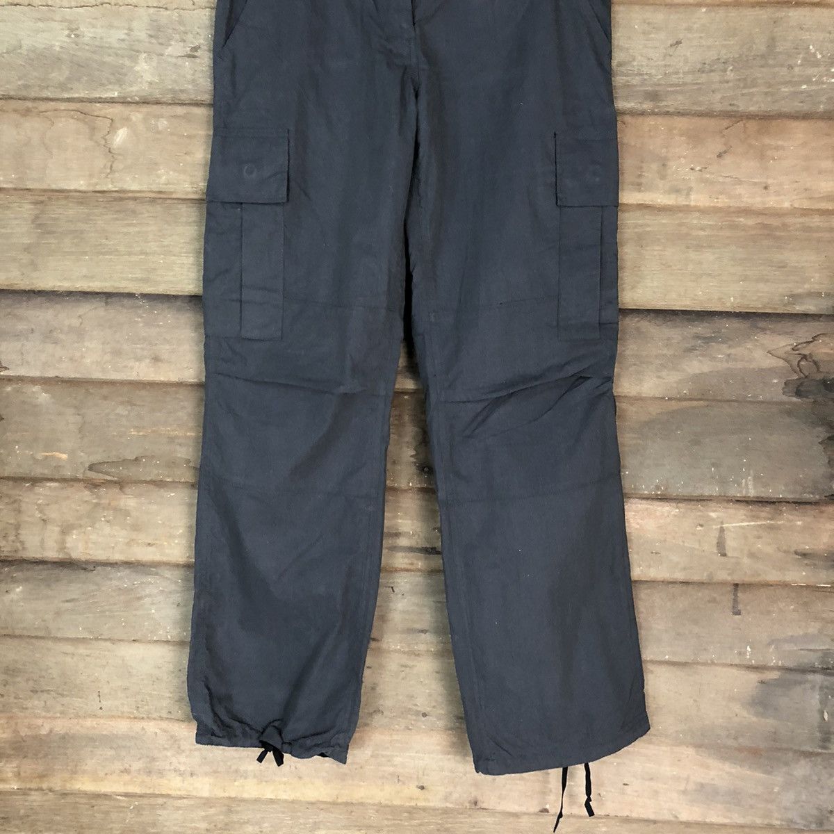 Japanese Brand DLL United Arrows Black Cargo Multipocket Pants #1523 Size US 30 / EU 46 - 3 Thumbnail