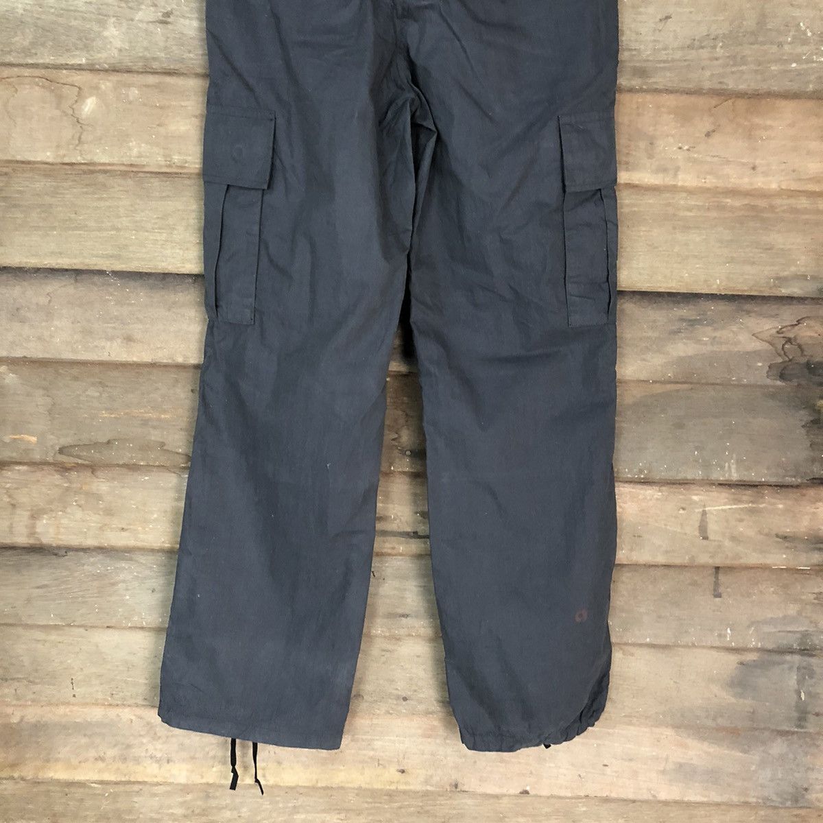 Japanese Brand DLL United Arrows Black Cargo Multipocket Pants #1523 Size US 30 / EU 46 - 11 Thumbnail