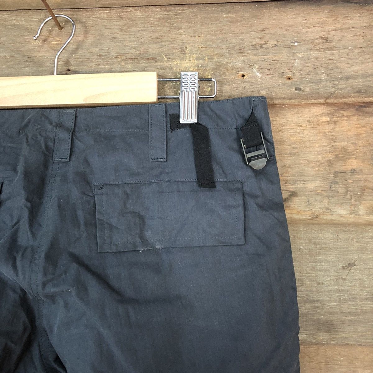 Japanese Brand DLL United Arrows Black Cargo Multipocket Pants #1523 Size US 30 / EU 46 - 13 Thumbnail