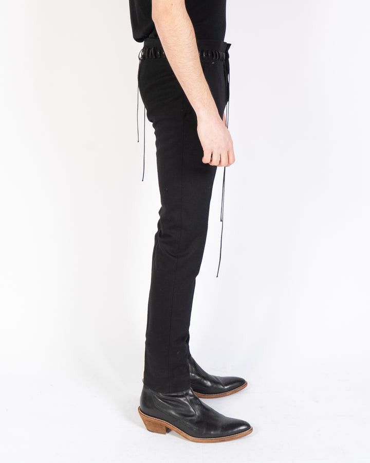 Haider Ackermann FW16 Black Laced Trousers Size US 32 / EU 48 - 5 Thumbnail