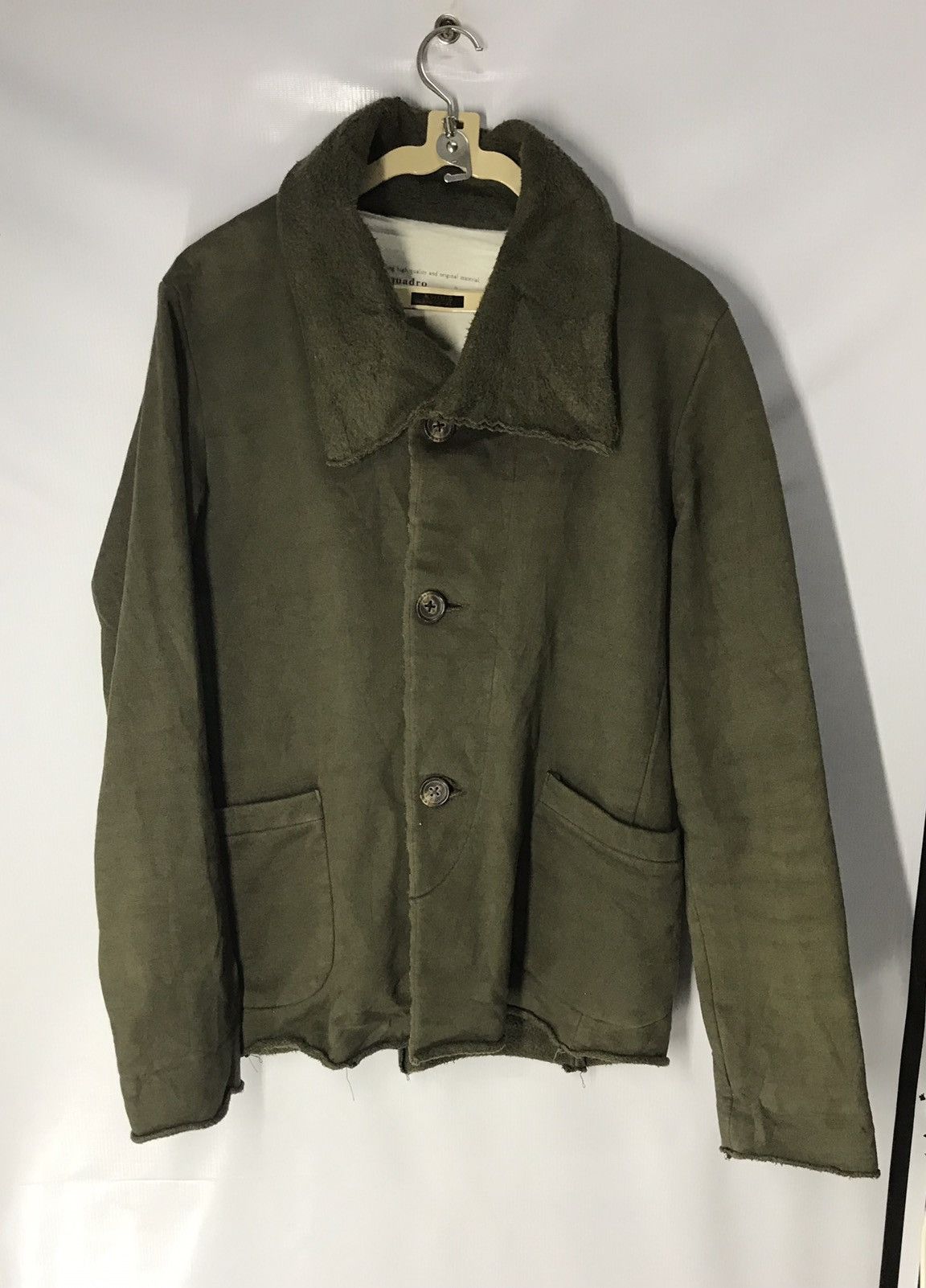 Japanese Brand Quadro coat jacket button up Size US M / EU 48-50 / 2 - 8 Thumbnail