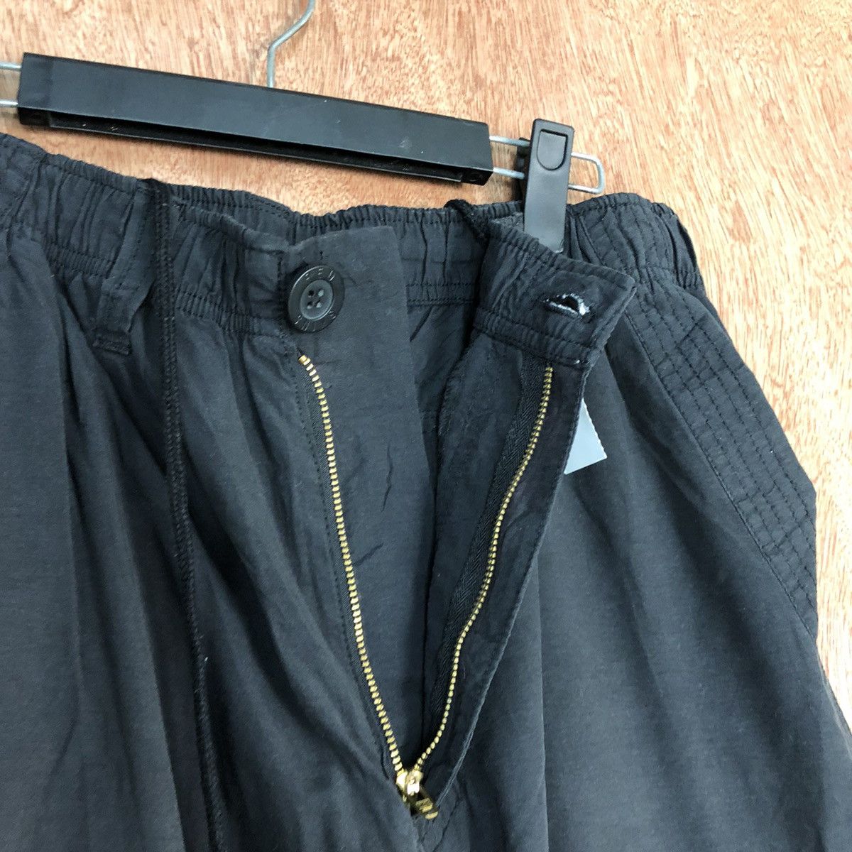 Japanese Brand DL RedSkin Black Multipocket Cargo Pants #1925 Size US 32 / EU 48 - 8 Thumbnail