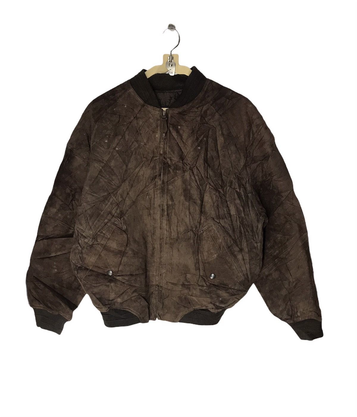 Japanese Brand × Vintage Lautreamont men leather zipper jacket Size US L / EU 52-54 / 3 - 1 Thumbnail