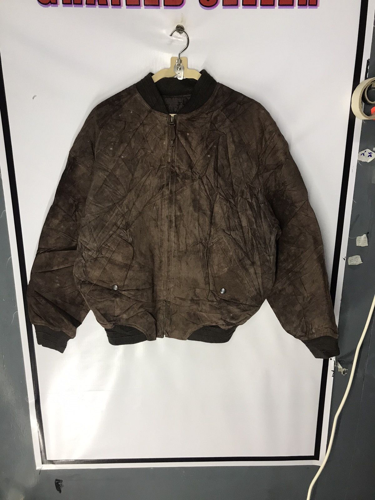 Japanese Brand × Vintage Lautreamont men leather zipper jacket Size US L / EU 52-54 / 3 - 8 Thumbnail