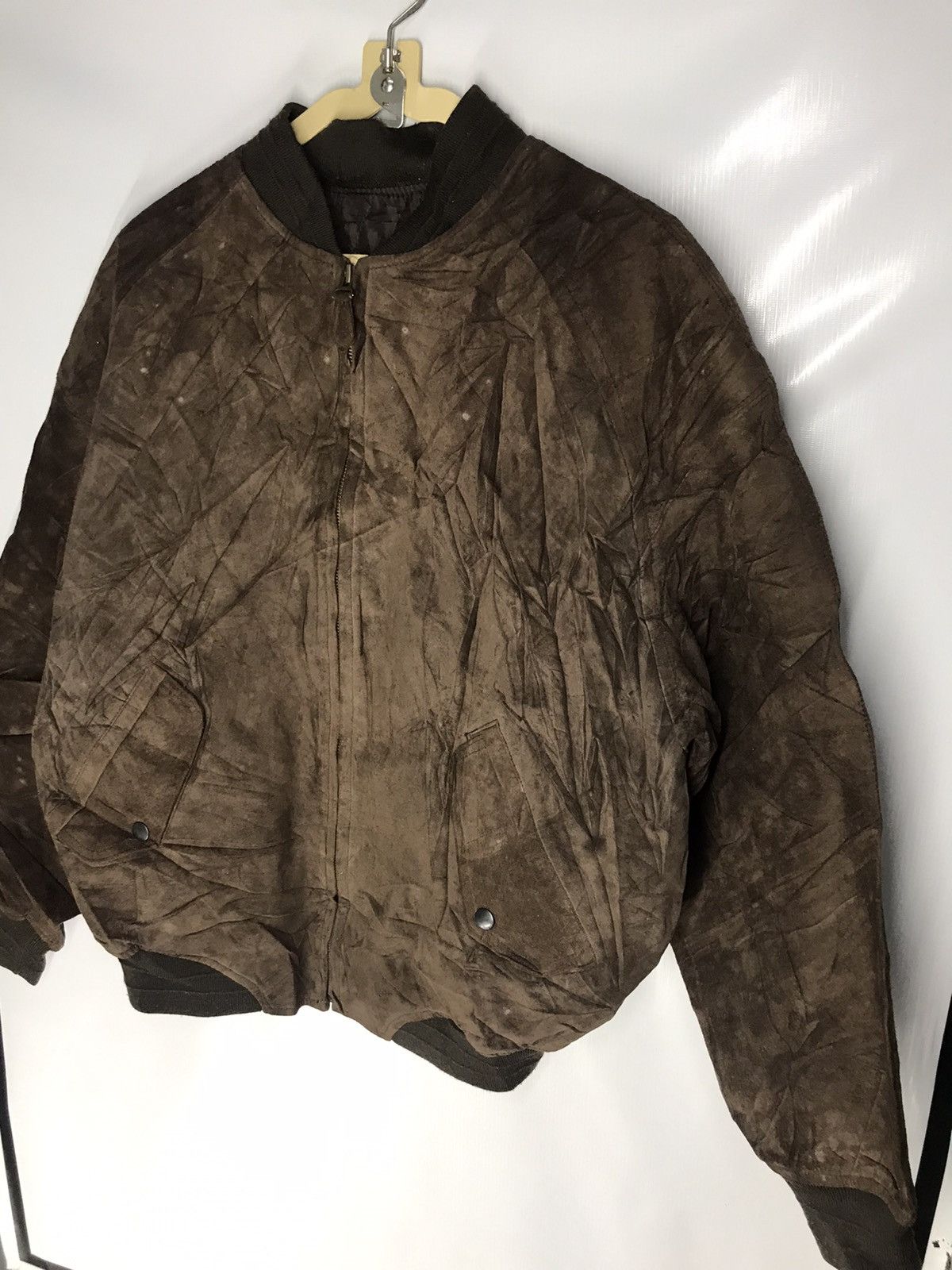 Japanese Brand × Vintage Lautreamont men leather zipper jacket Size US L / EU 52-54 / 3 - 7 Thumbnail
