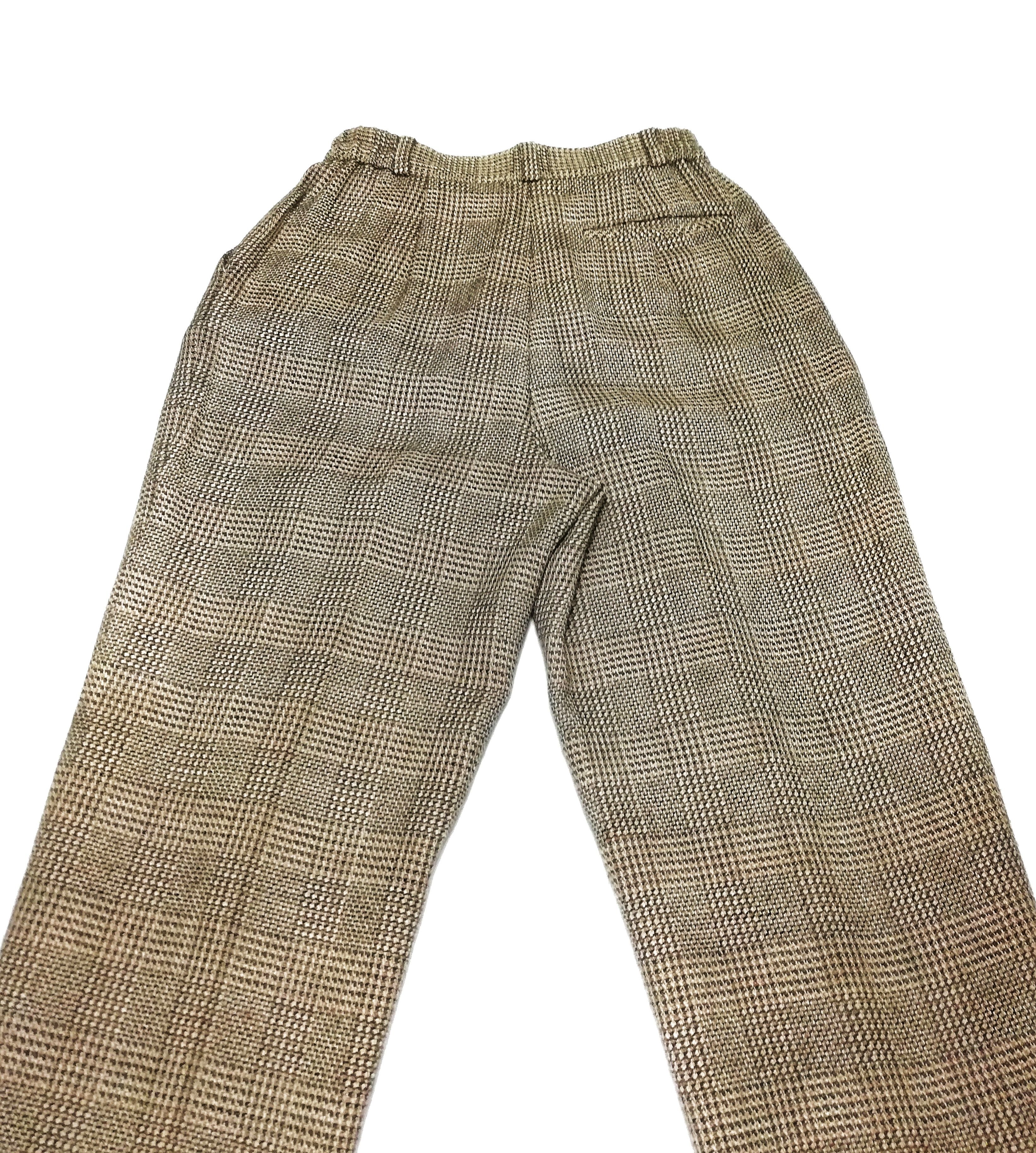 Balenciaga 🔥Golf Balenciaga Paris Wool Tartan Trousers Casual Pants🔥 Size US 26 / EU 42 - 15 Thumbnail
