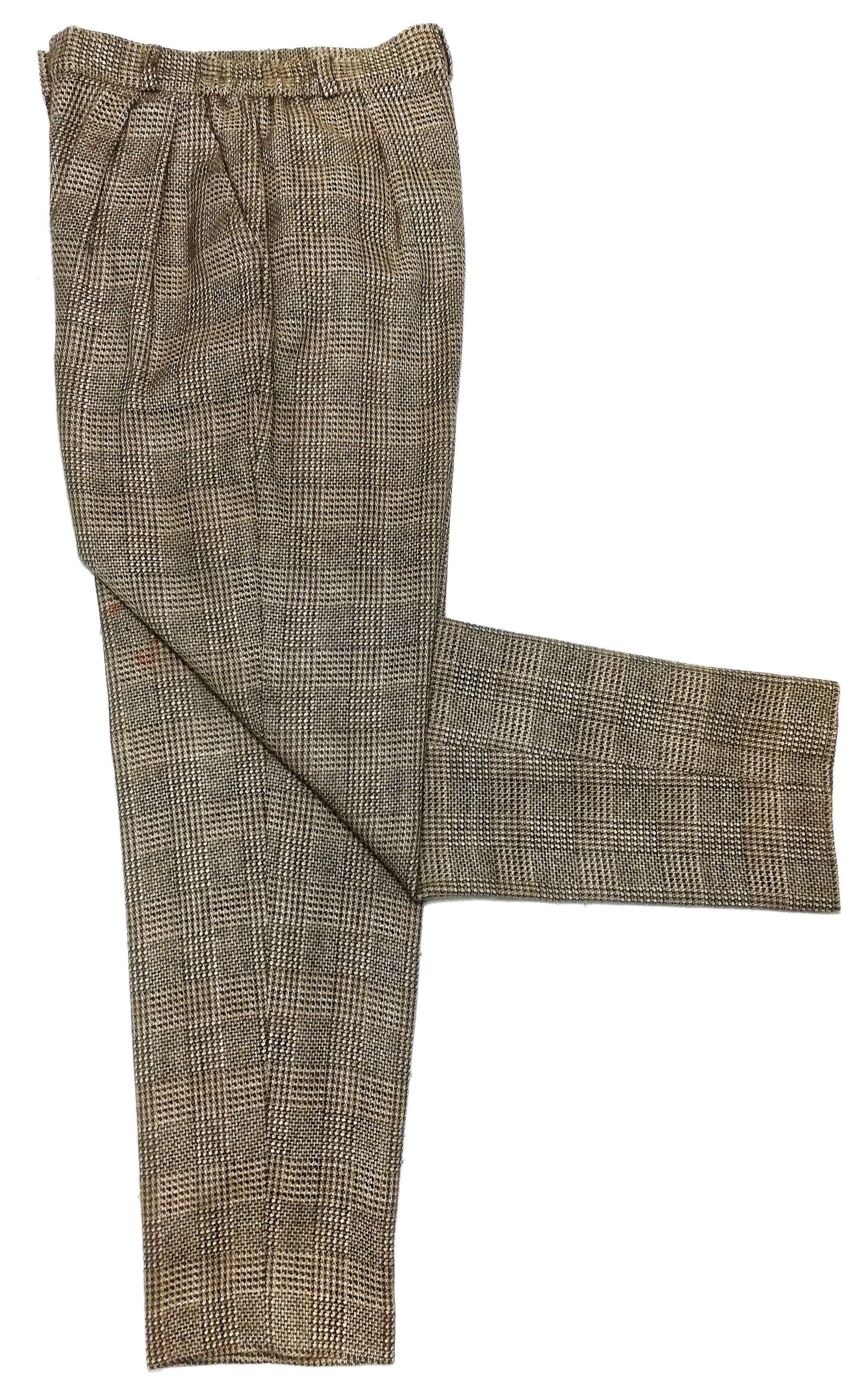 Balenciaga 🔥Golf Balenciaga Paris Wool Tartan Trousers Casual Pants🔥 Size US 26 / EU 42 - 13 Thumbnail