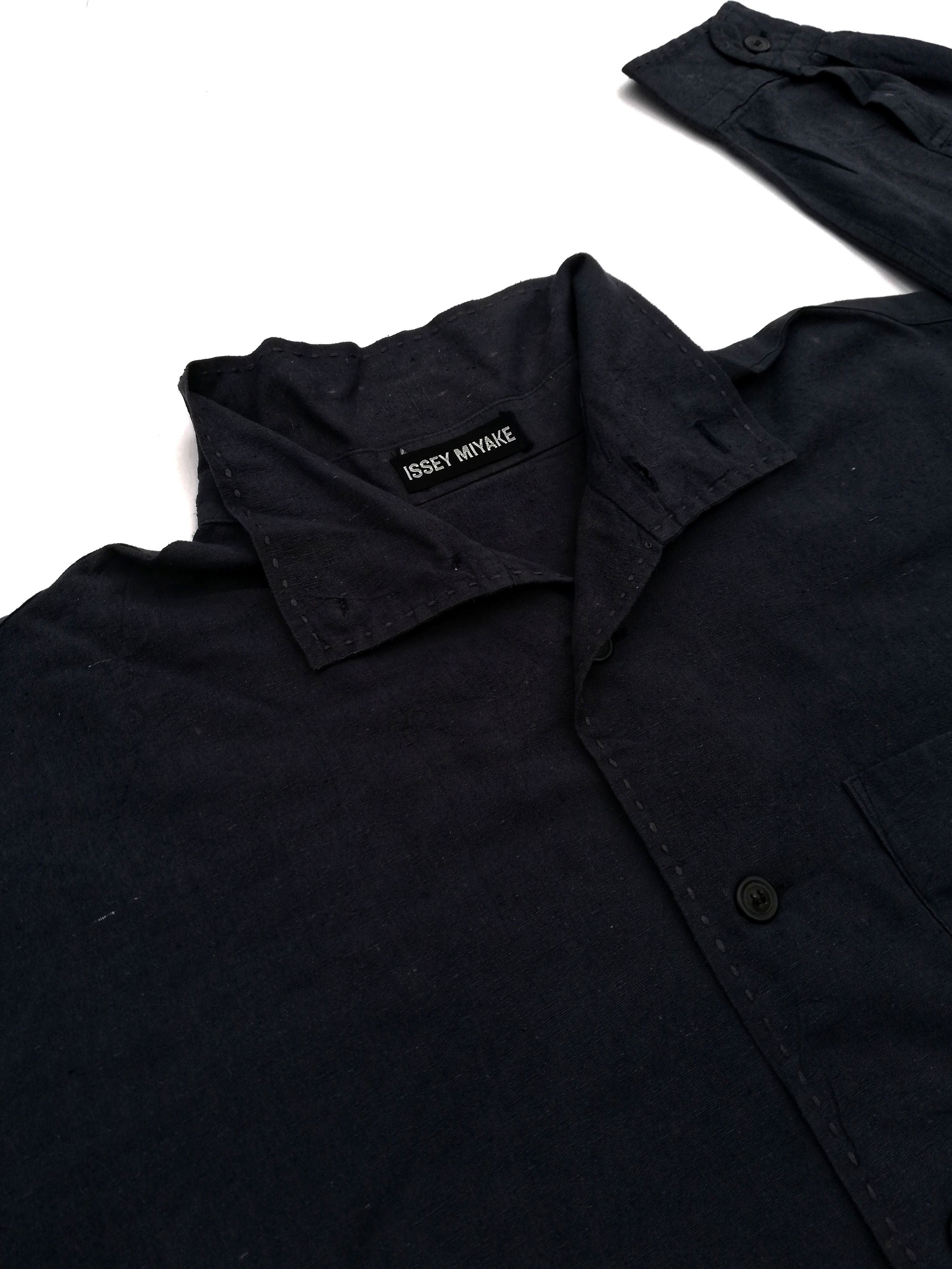 Issey Miyake 🔥DOPE OG Archival Issey Miyake Noragi Stiches Cotton/Henka Size US M / EU 48-50 / 2 - 8 Thumbnail
