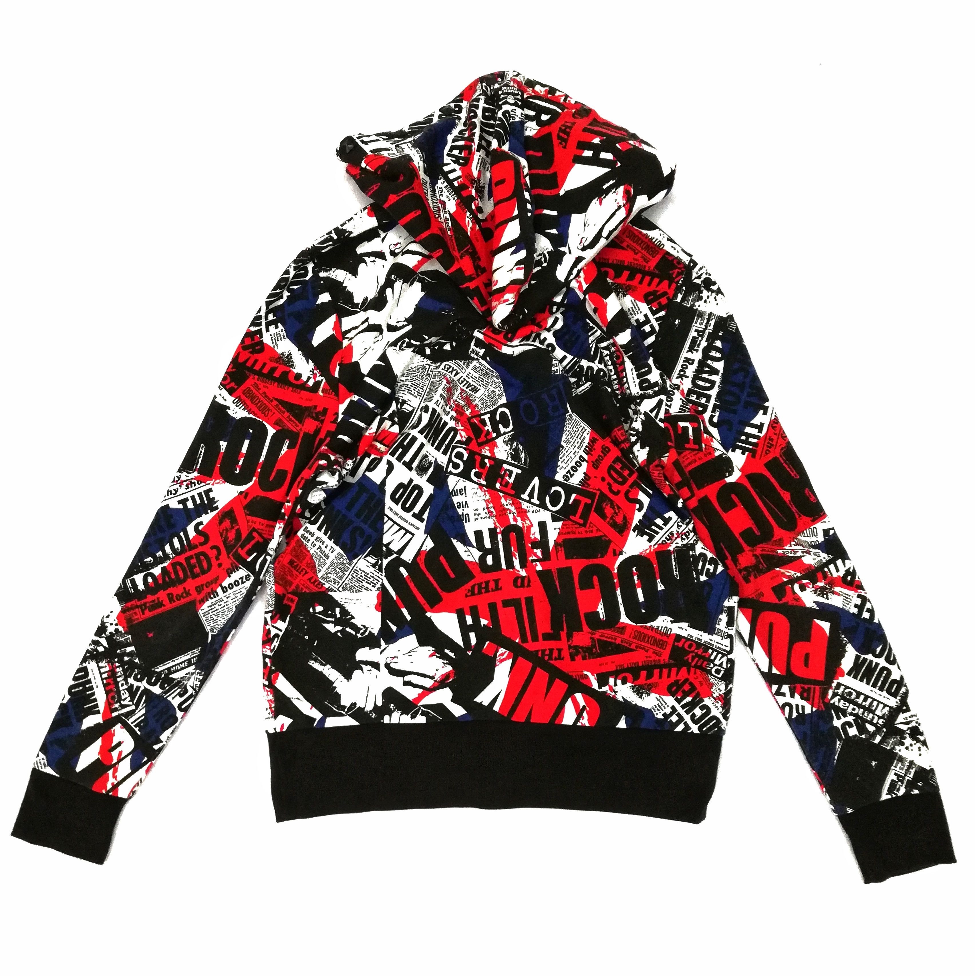 Japanese Brand 🔥DOPE🇯🇵 SUPER LOVERS LOVER'S PUNK ROCK FULL PRINT HOODIE Size US S / EU 44-46 / 1 - 18 Thumbnail