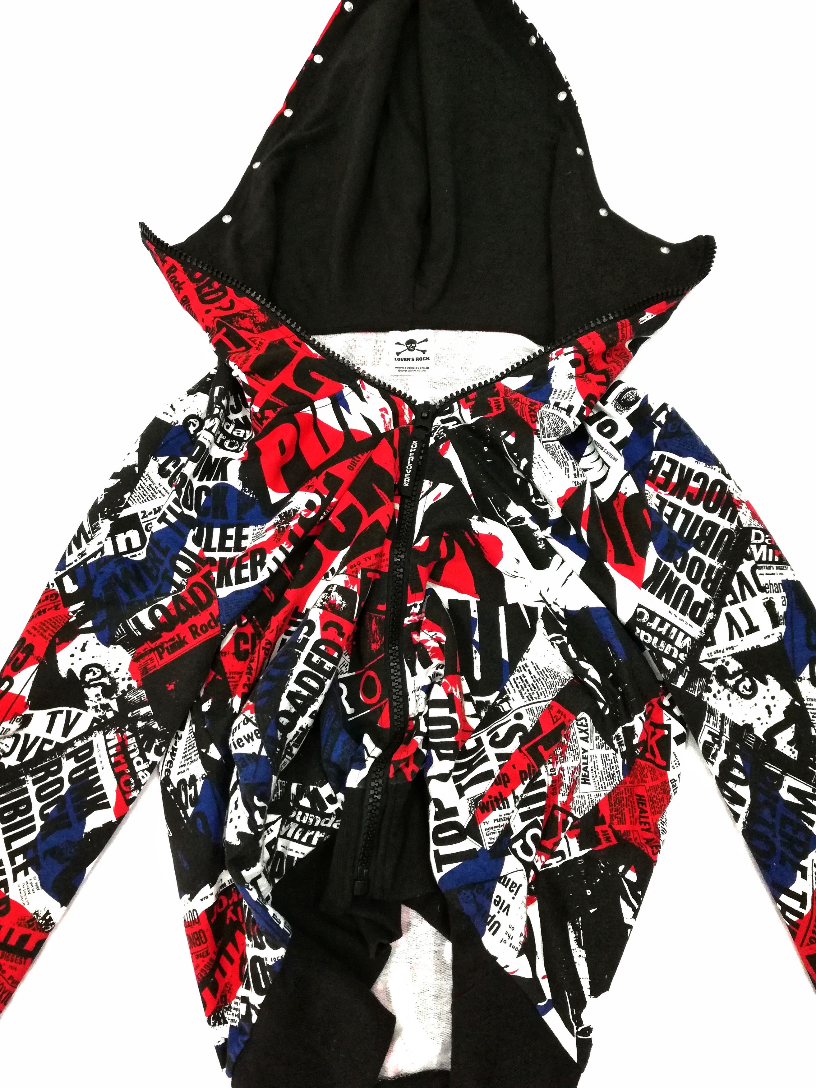 Japanese Brand 🔥DOPE🇯🇵 SUPER LOVERS LOVER'S PUNK ROCK FULL PRINT HOODIE Size US S / EU 44-46 / 1 - 10 Thumbnail