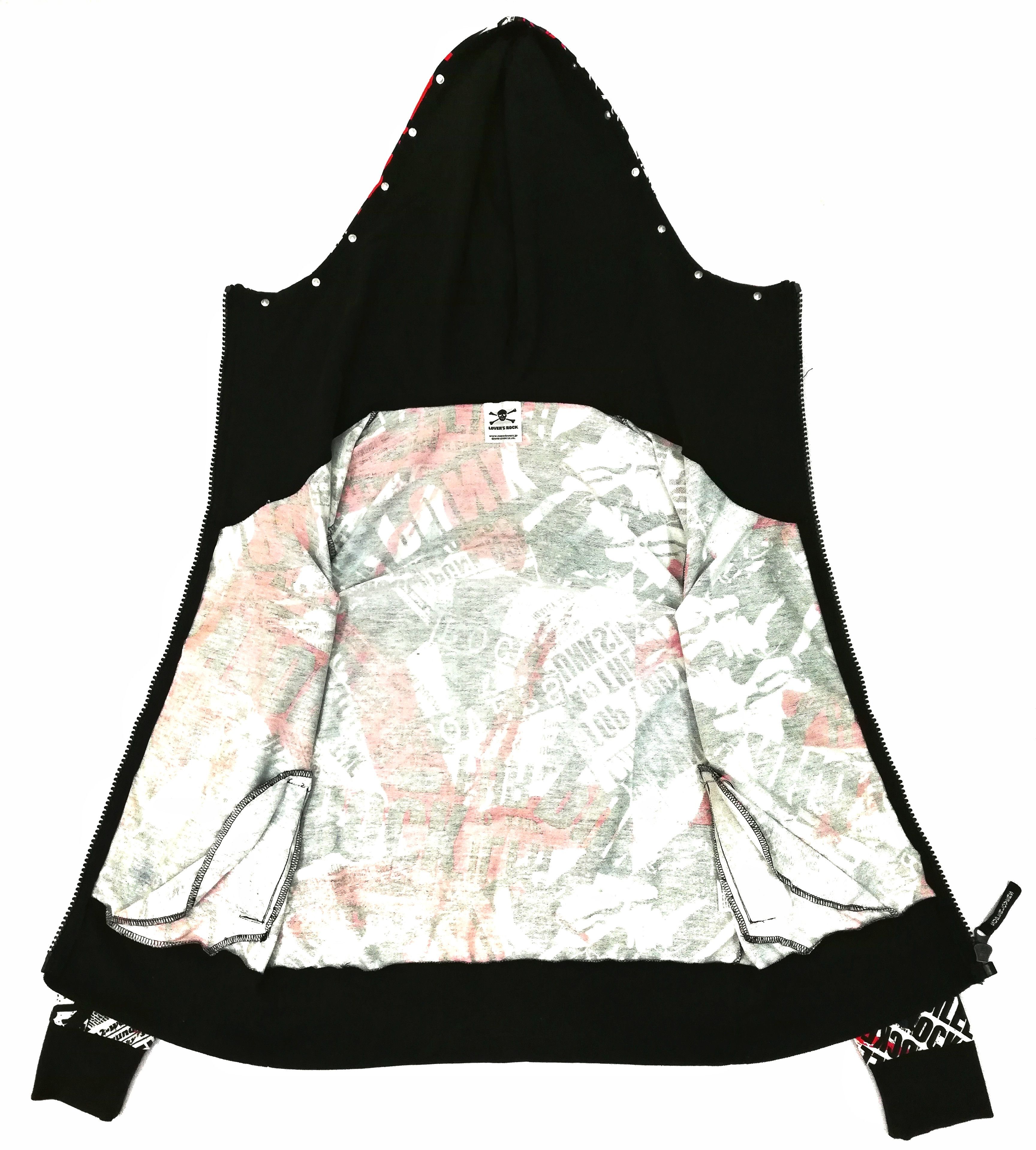 Japanese Brand 🔥DOPE🇯🇵 SUPER LOVERS LOVER'S PUNK ROCK FULL PRINT HOODIE Size US S / EU 44-46 / 1 - 4 Thumbnail