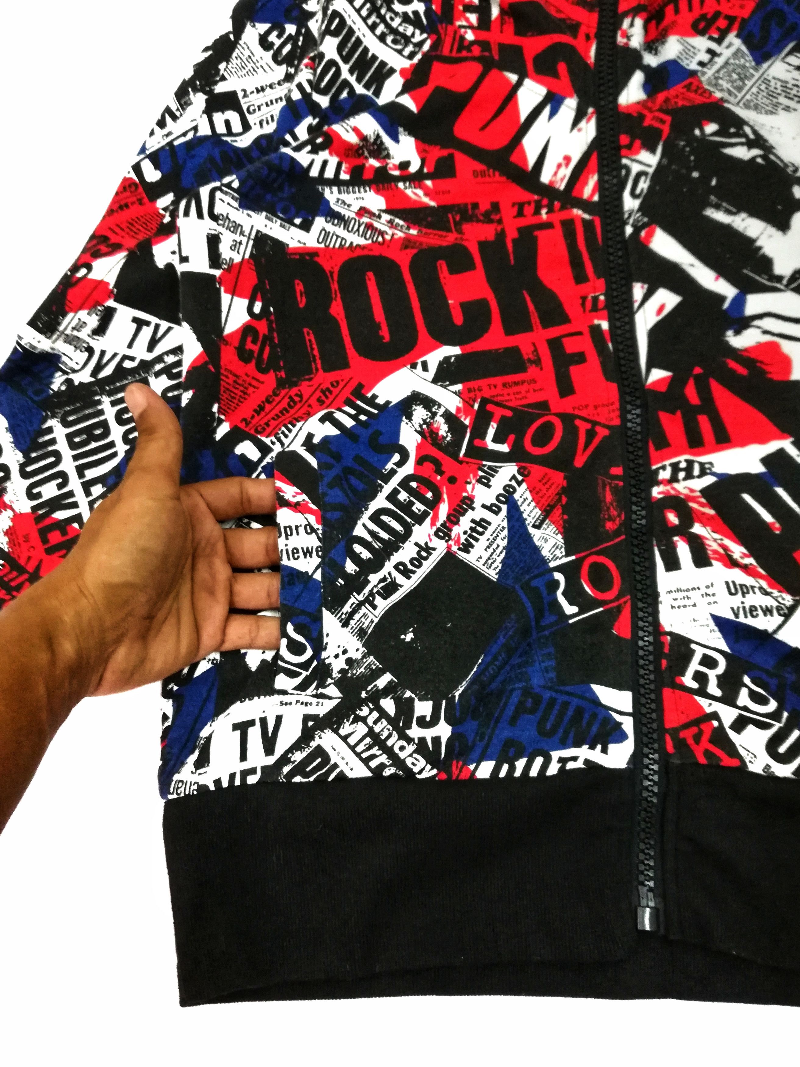 Japanese Brand 🔥DOPE🇯🇵 SUPER LOVERS LOVER'S PUNK ROCK FULL PRINT HOODIE Size US S / EU 44-46 / 1 - 11 Thumbnail