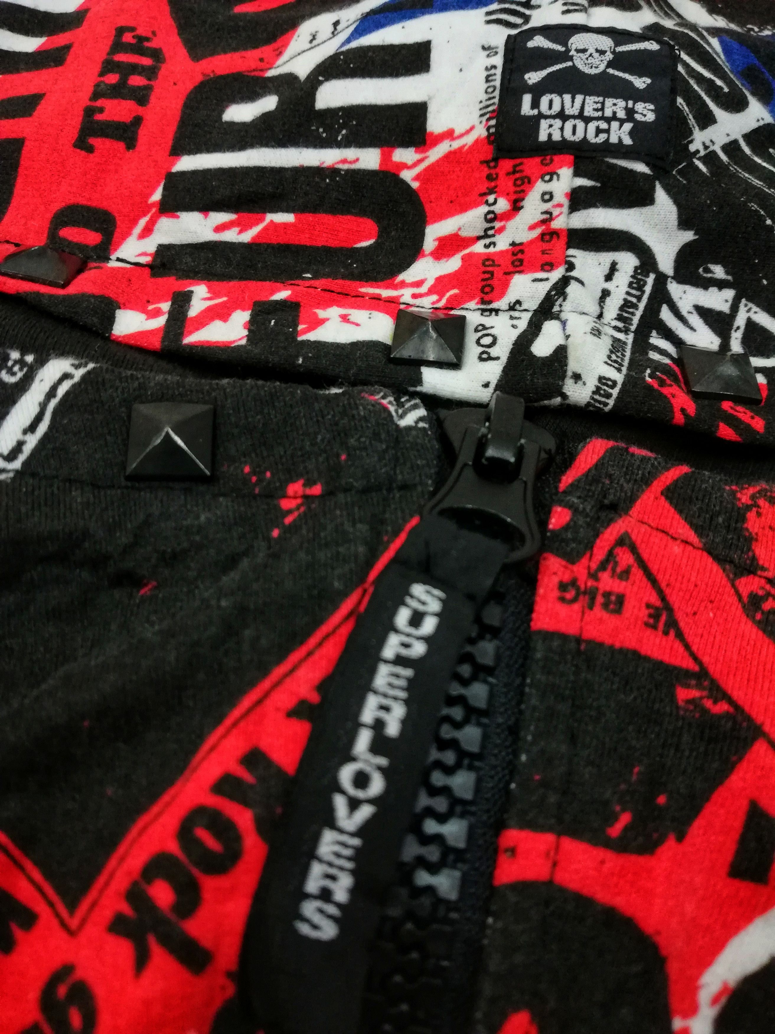 Japanese Brand 🔥DOPE🇯🇵 SUPER LOVERS LOVER'S PUNK ROCK FULL PRINT HOODIE Size US S / EU 44-46 / 1 - 14 Thumbnail