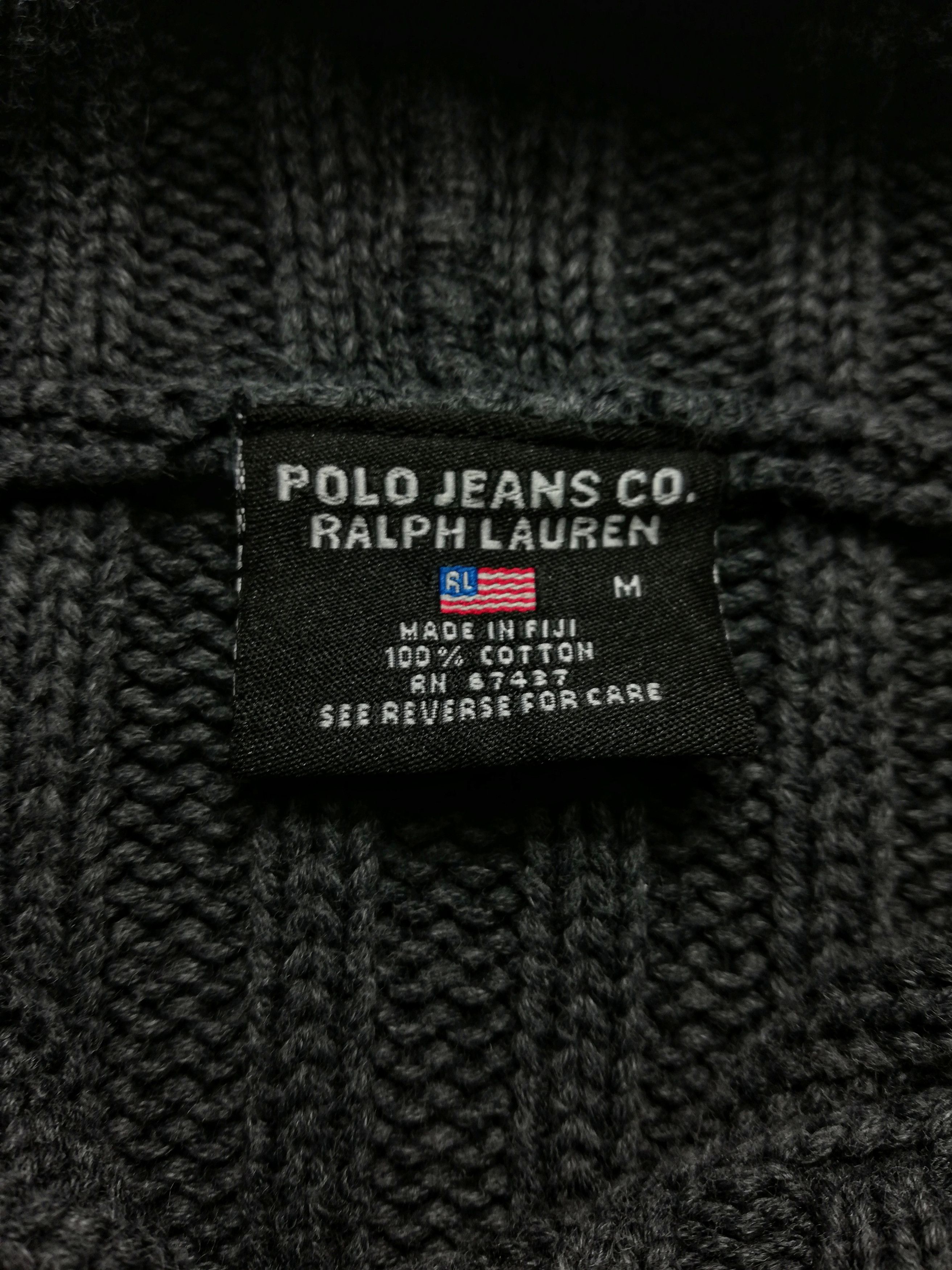 Polo Ralph Lauren × Ralph Lauren 🔥Polo Jeans The Flag RL Big Logo Bendera Knitwear Hoodie Size US S / EU 44-46 / 1 - 6 Thumbnail