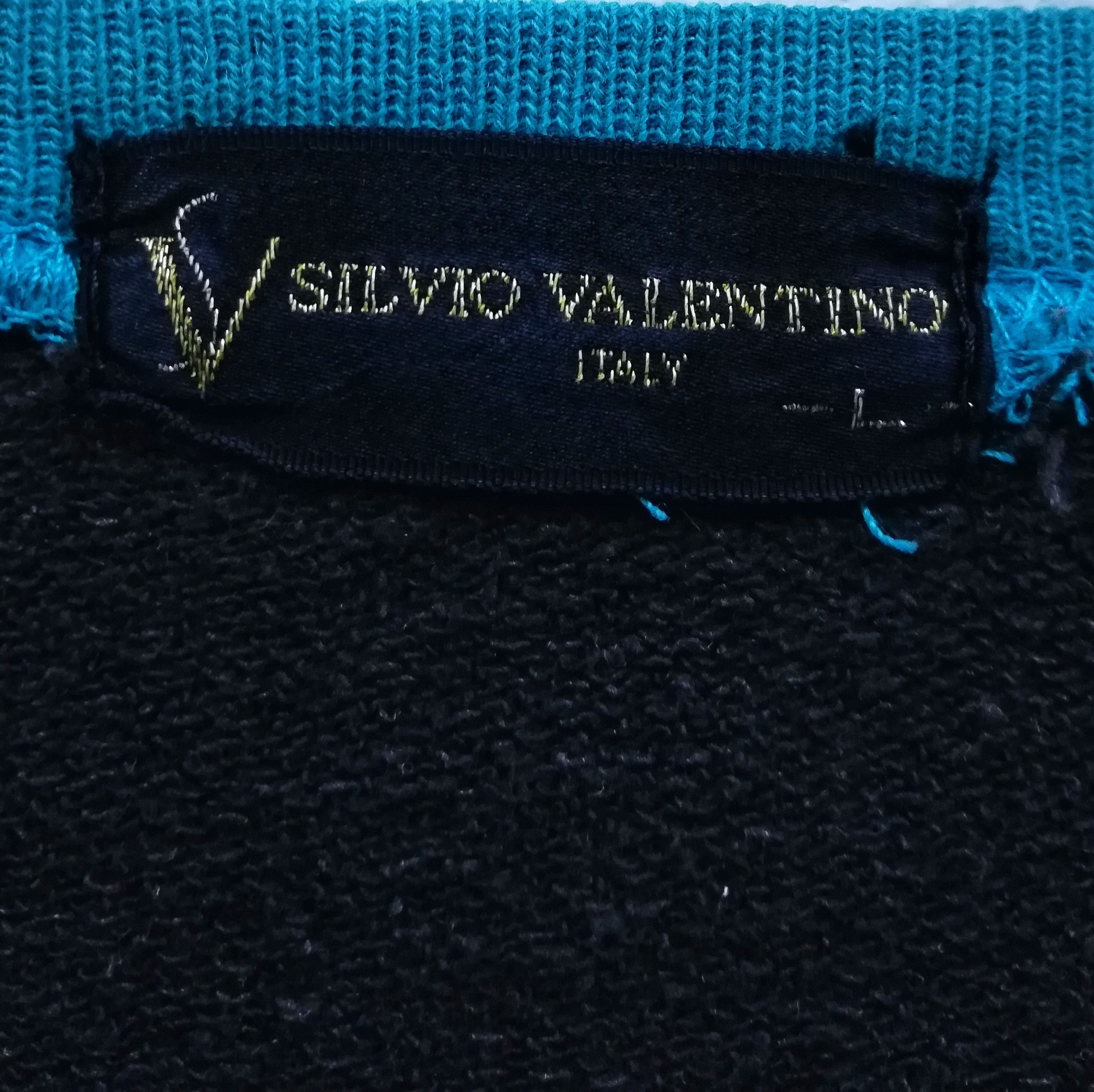 Valentino × Vintage 🔥Silvio Valentino Italy Big Logo Hyperbeast Sweatshirt Size US M / EU 48-50 / 2 - 5 Thumbnail